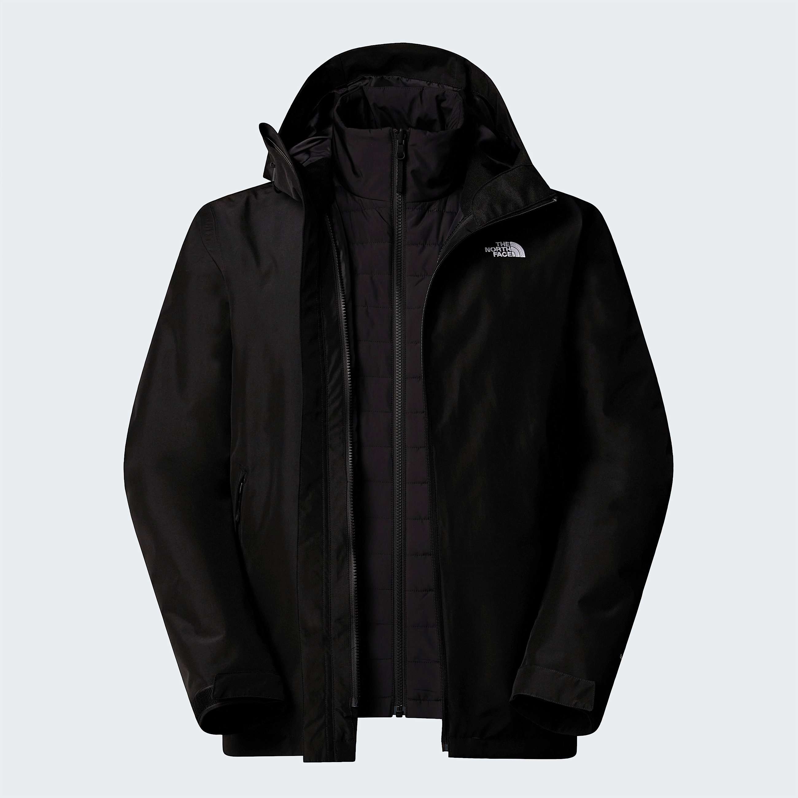 Giacca 3 in 1 con cappuccio Carto Mono Triclimate da uomo TNF TNF Black ALT20