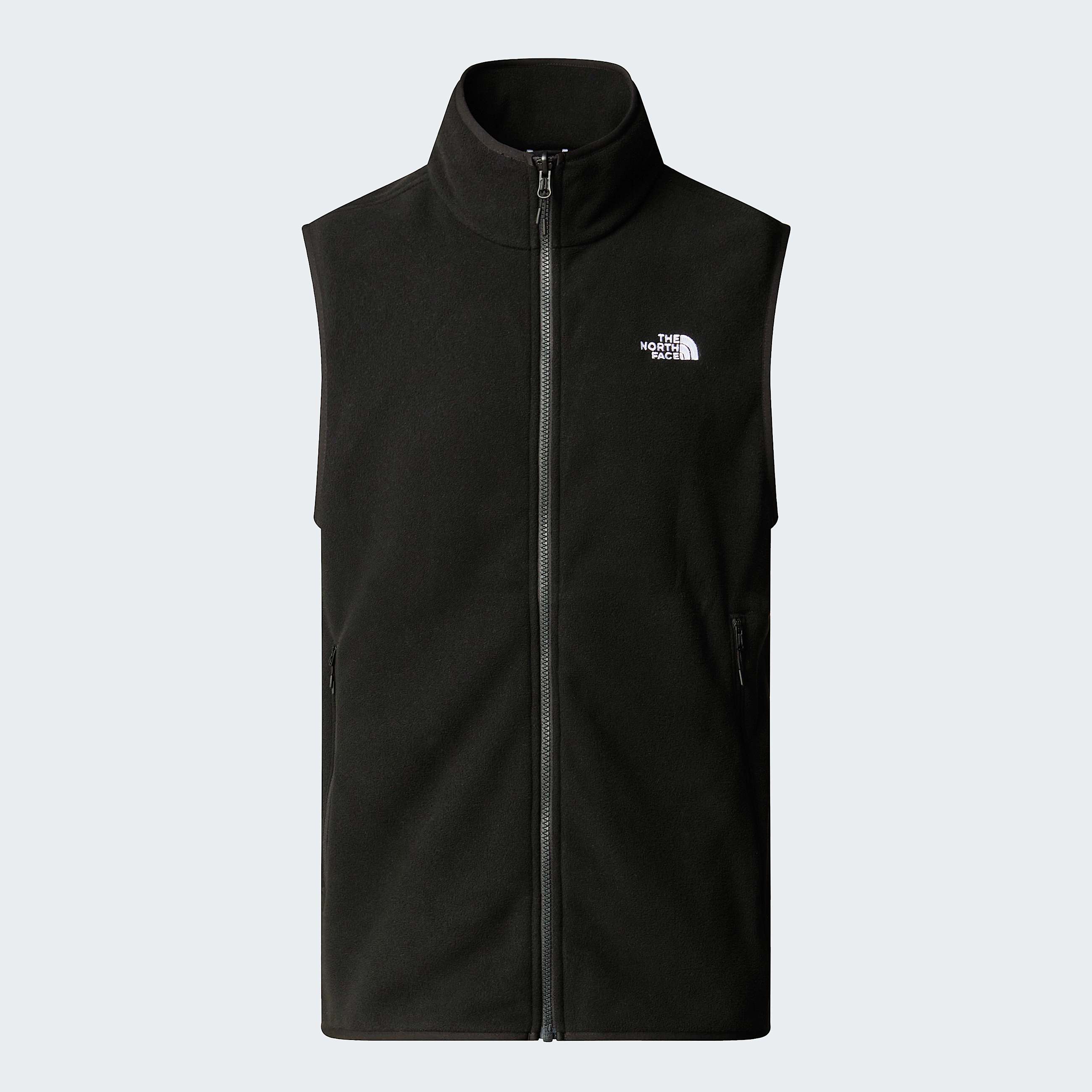 Mens Glacier Fleece Vest TNF TNF Black ALT20