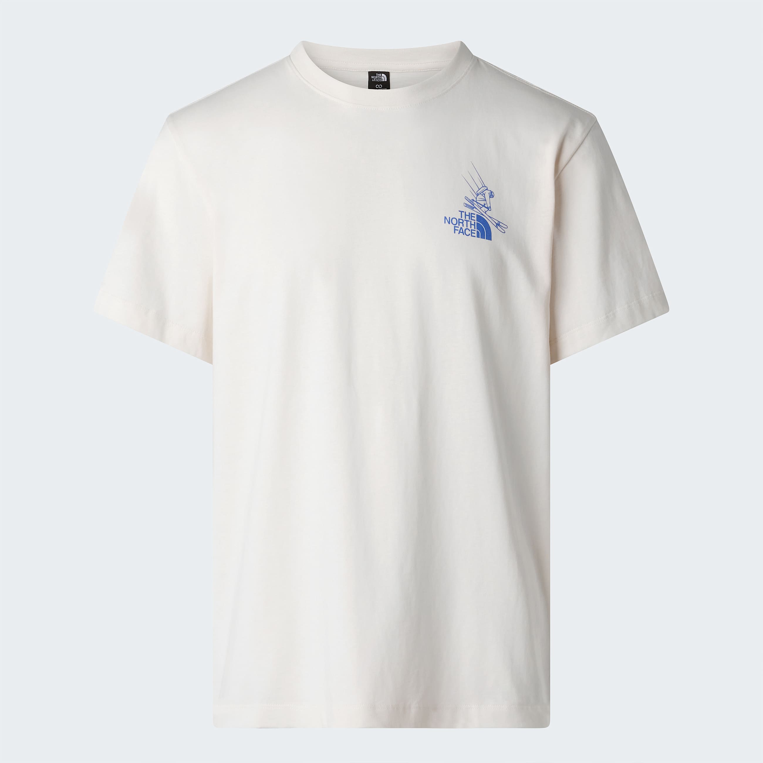 Unisex Mountain Celebration Regular Graphic TShirt TNF White Dune ALT1