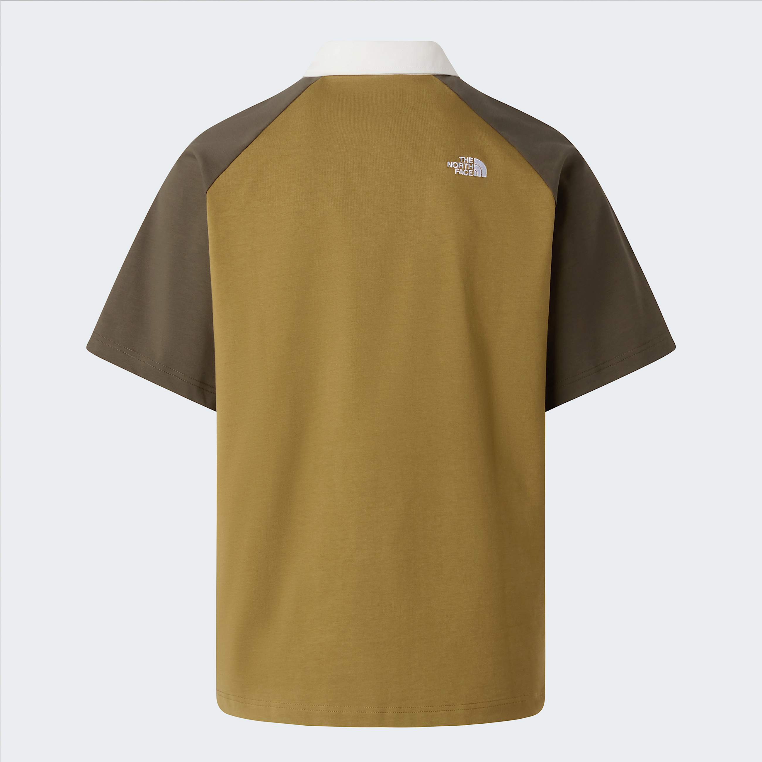 Rugby PoloShirt in Unisex TNF CedarNew Taupe Green ALT1