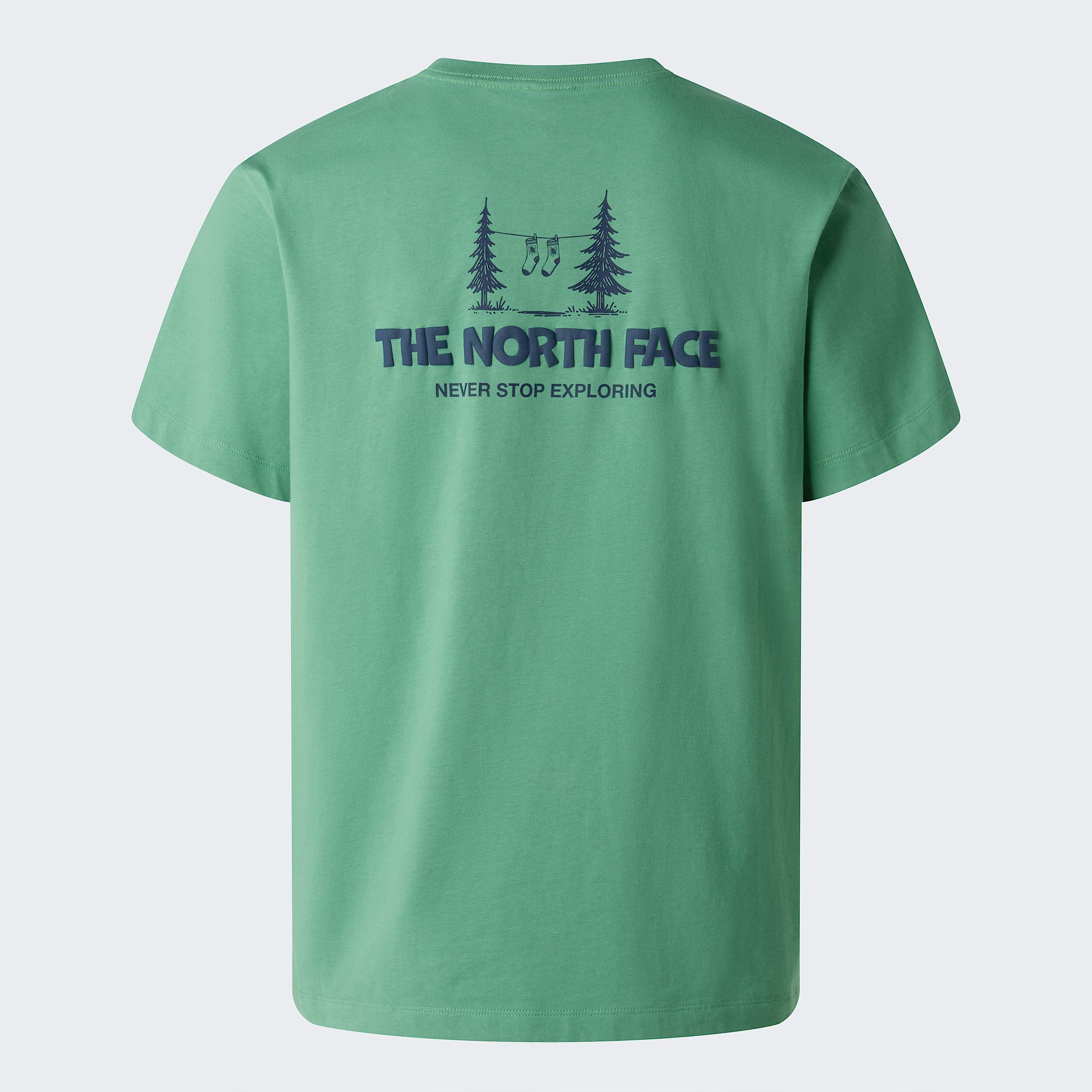 Tshirt dcontract graphique Camping unisexe TNF Dimmed Algae HERO