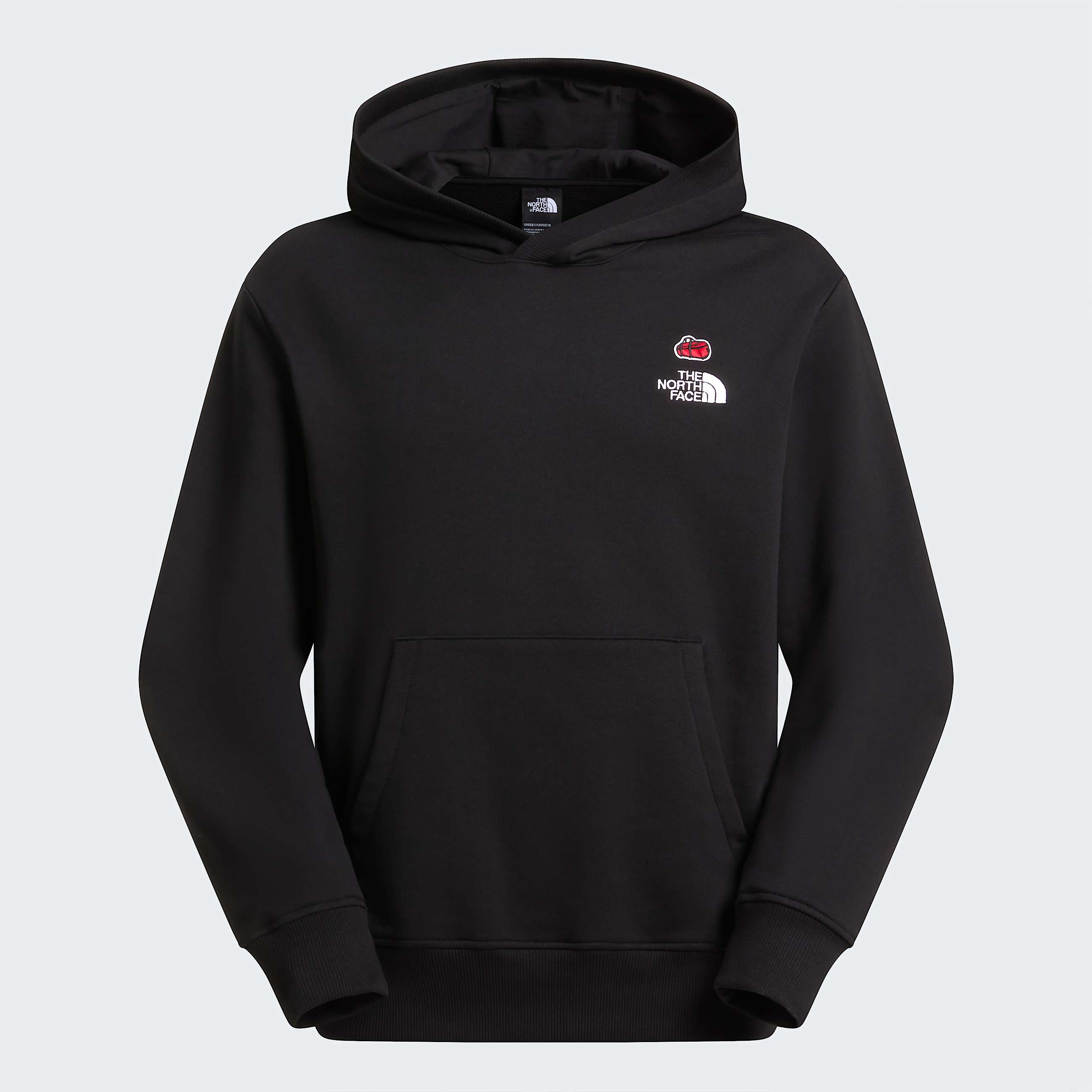 Unisex 60th Anniversary Patch Relaxed Hoodie TNF TNF Black HERO