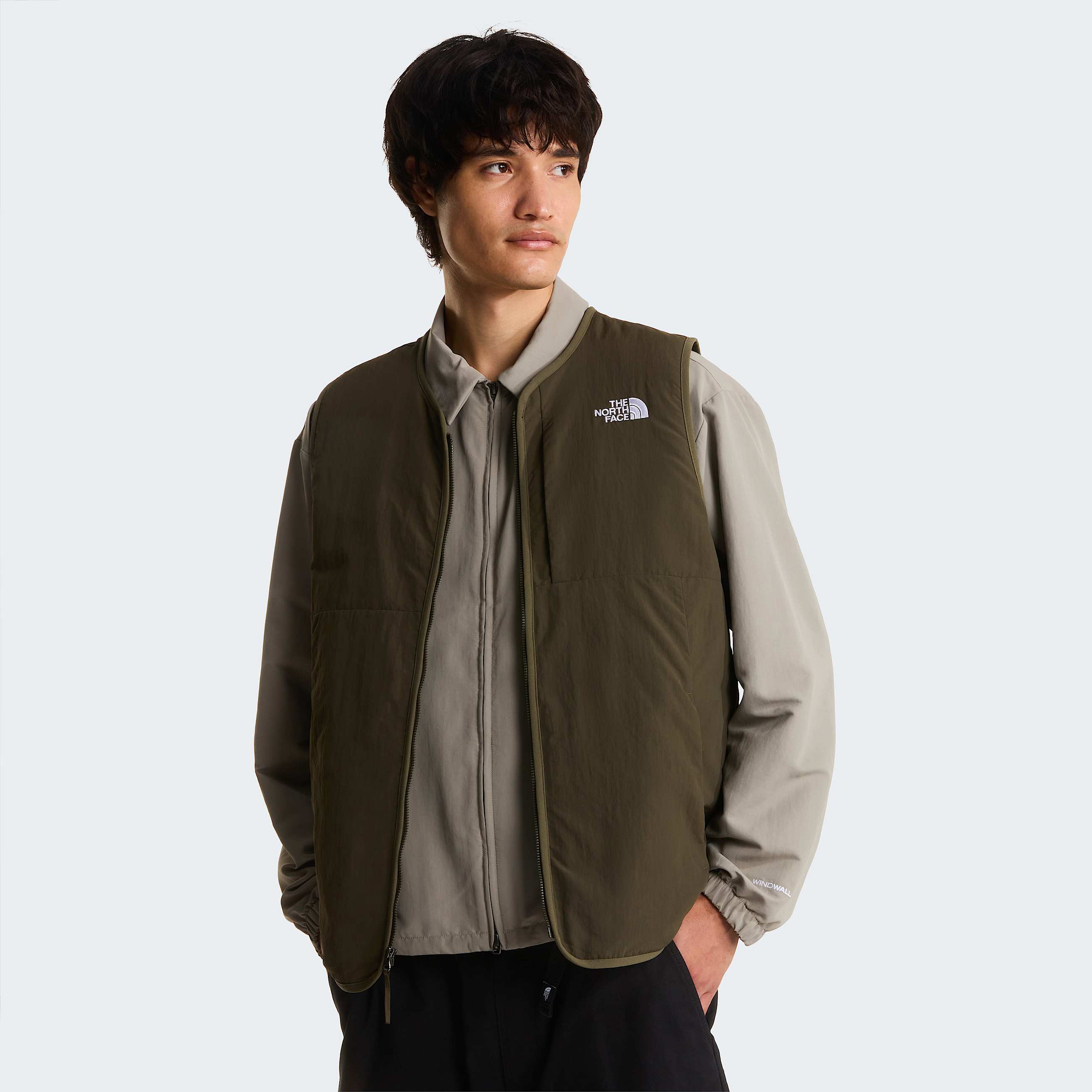 Gilet Ilti Liner unisex TNF New Taupe Green ALT6