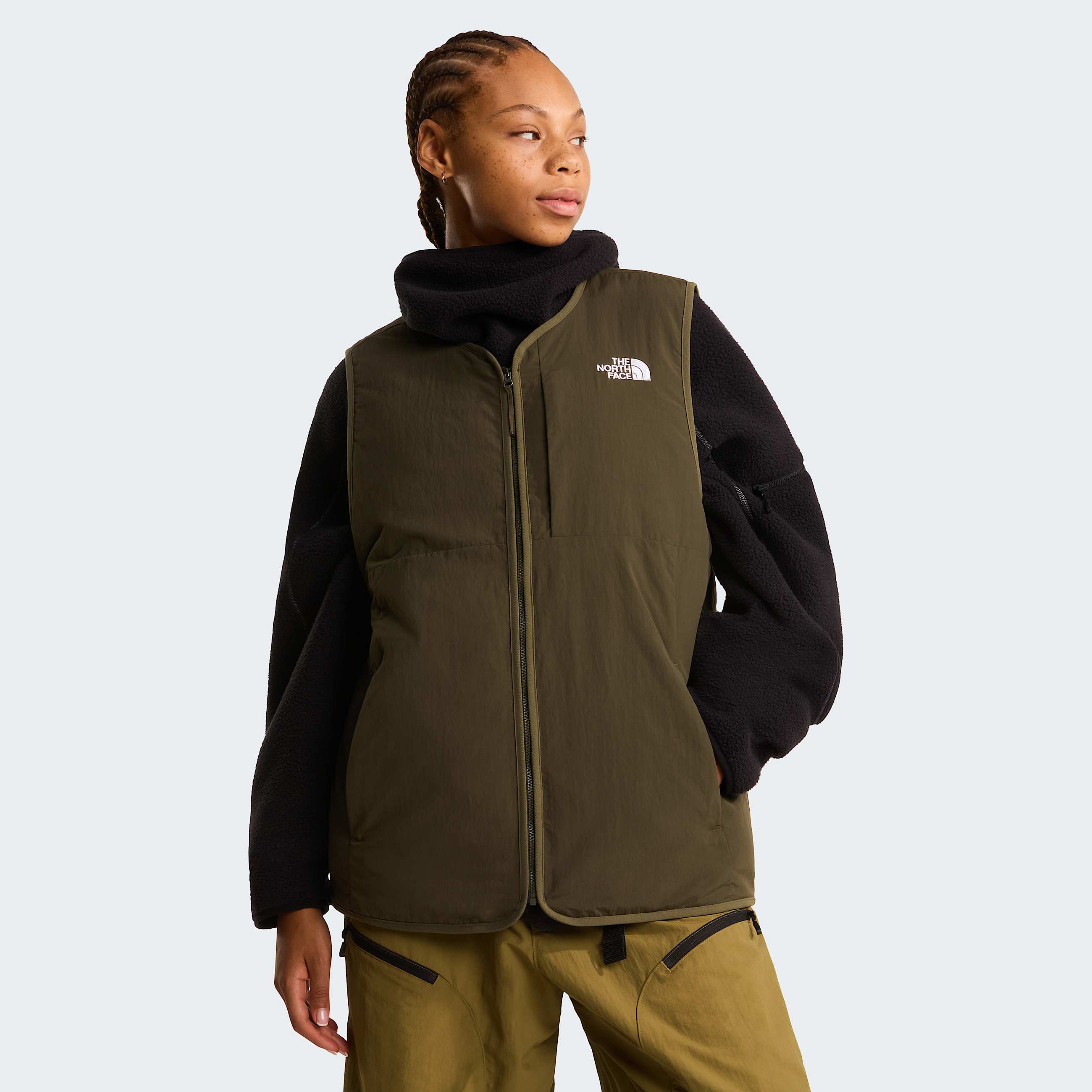 Gilet Ilti Liner unisex TNF New Taupe Green ALT10