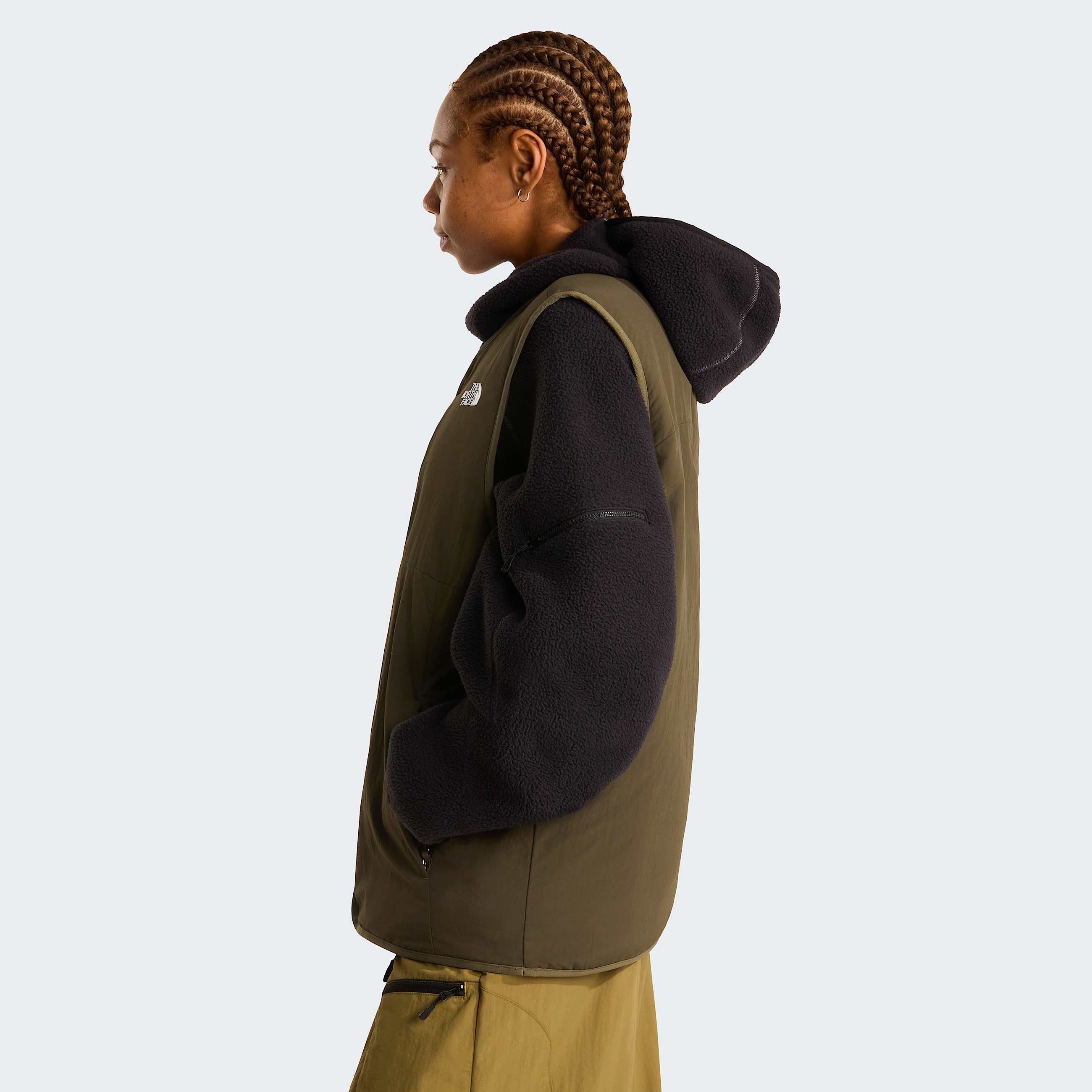 Gilet Ilti Liner unisex TNF New Taupe Green ALT12