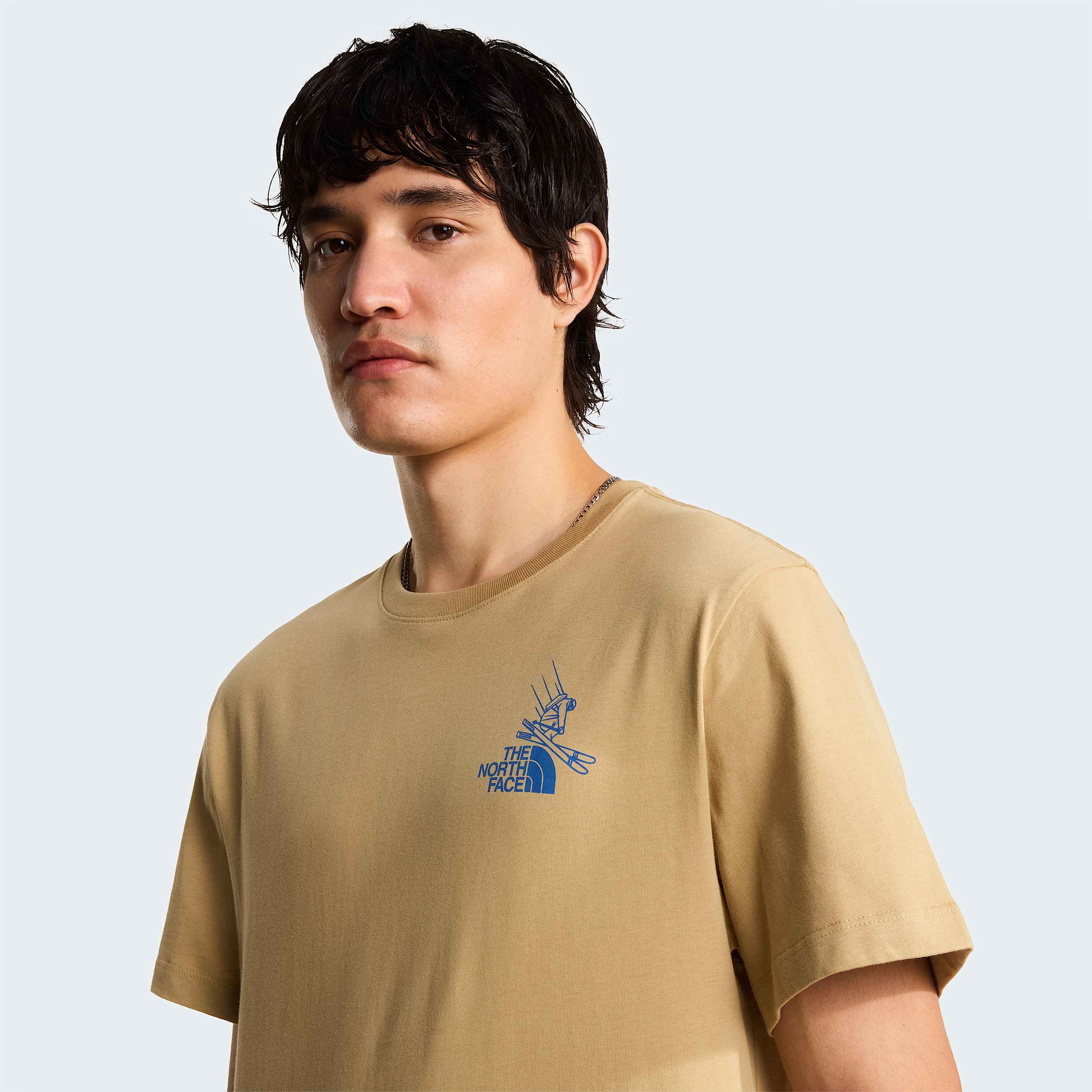 Unisex Mountain Celebration Regular Graphic TShirt TNF Khaki Stone ALT6