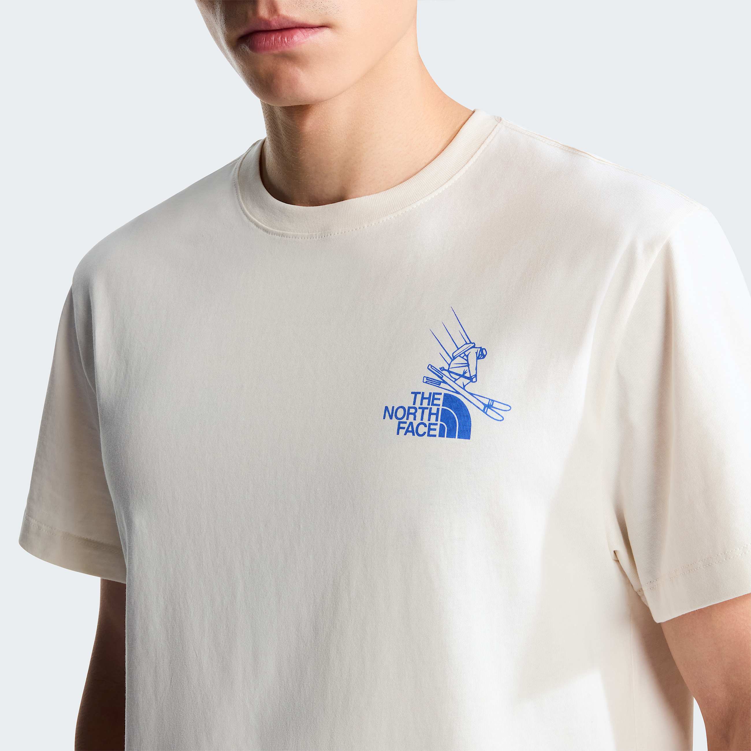 Unisex Mountain Celebration Regular Graphic TShirt TNF White Dune ALT6