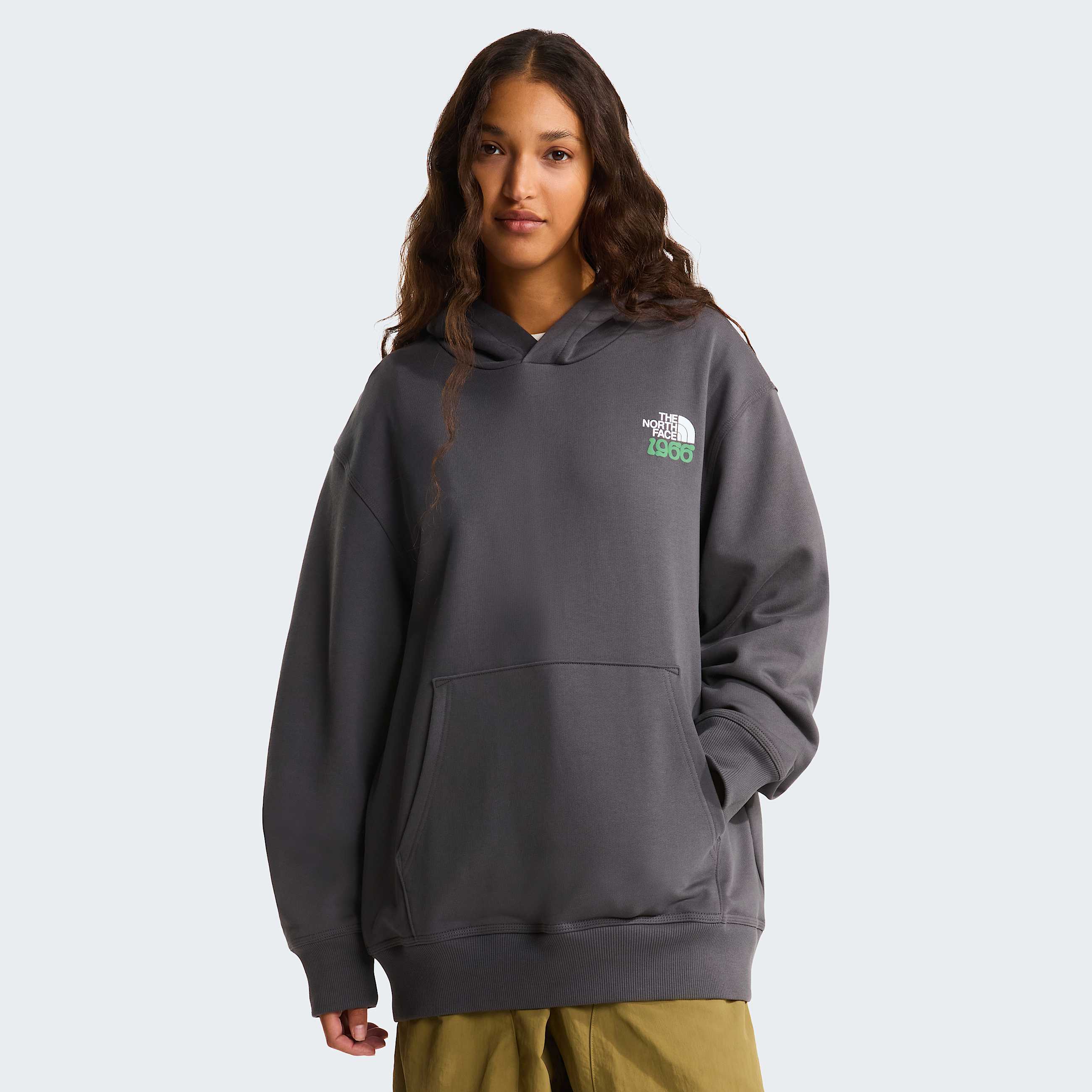 Unisex 1966 Motion Relaxed Graphic Hoodie TNF Anthracite Grey ALT10