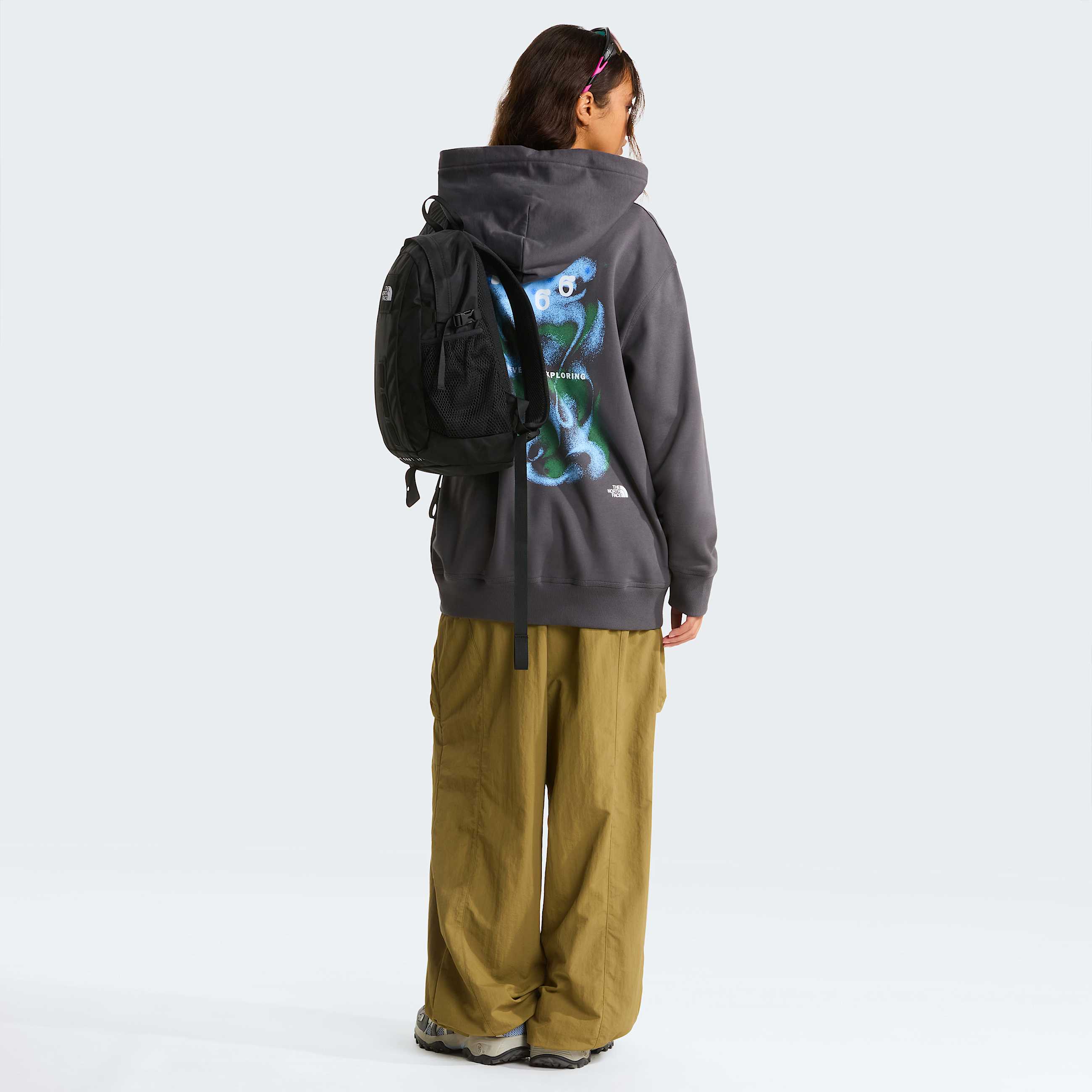 Unisex 1966 Motion Relaxed Graphic Hoodie TNF Anthracite Grey ALT11