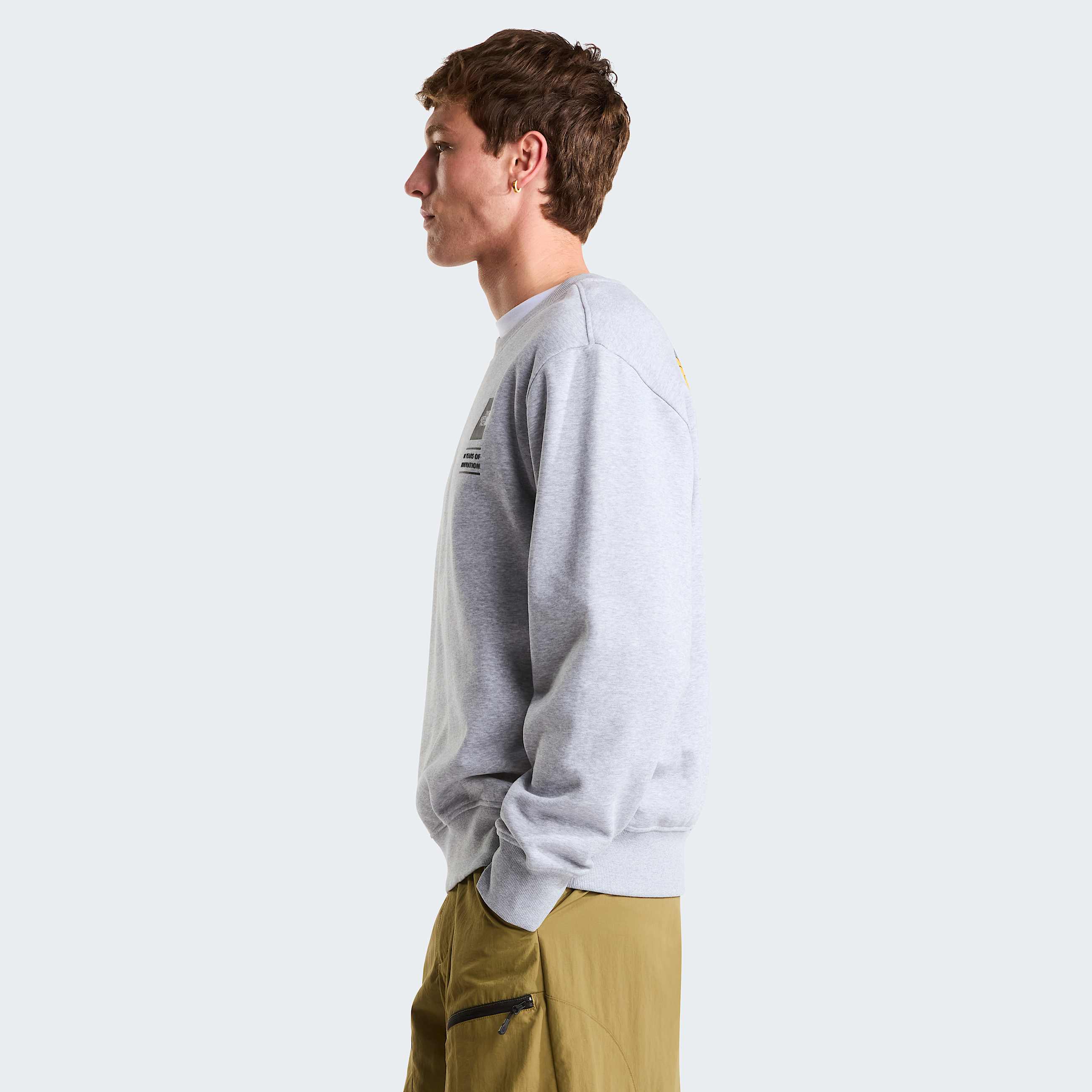 Uniseks TNF Celebration Relaxed Graphic sweatshirt TNF TNF Light Grey Heather ALT5