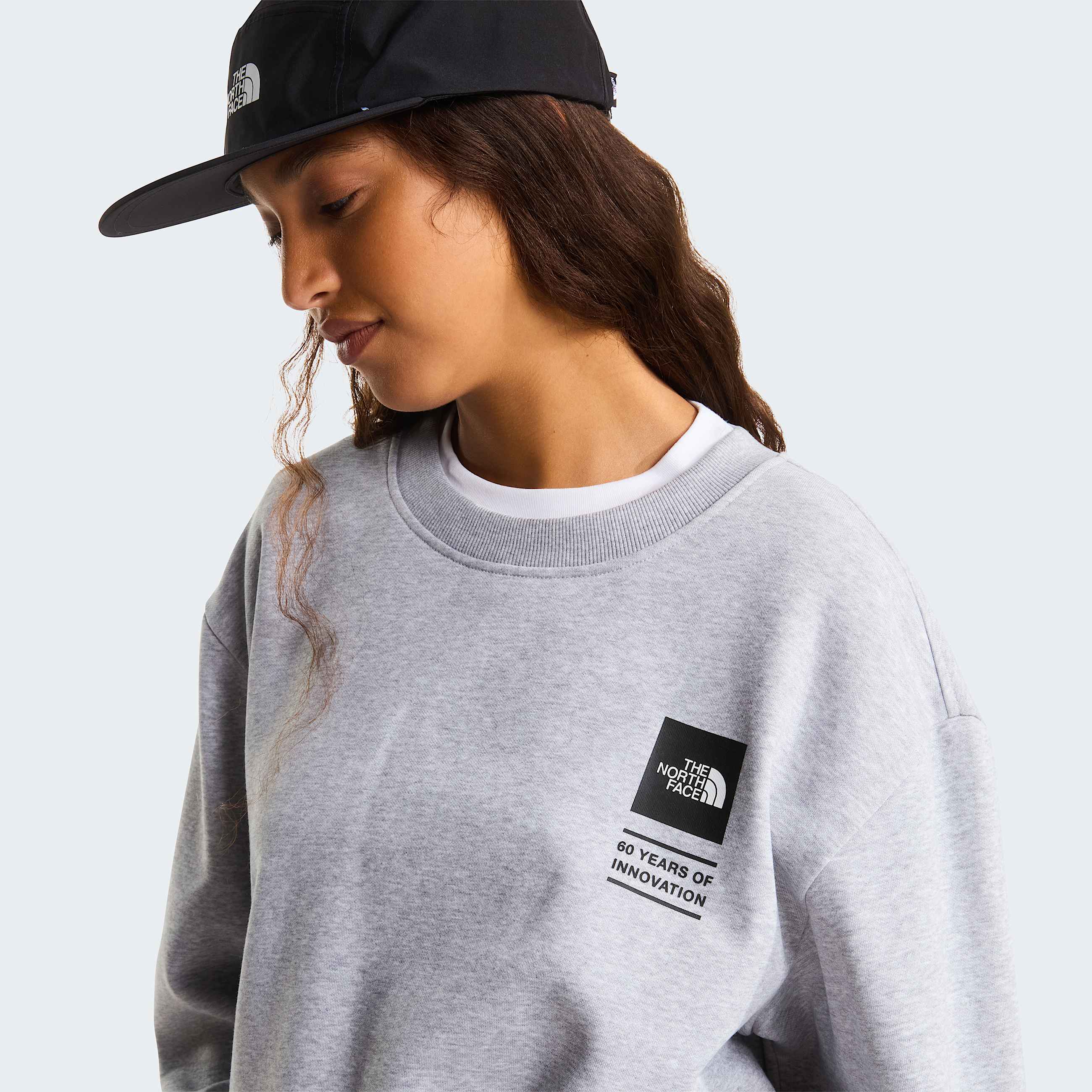 Uniseks TNF Celebration Relaxed Graphic sweatshirt TNF TNF Light Grey Heather ALT13
