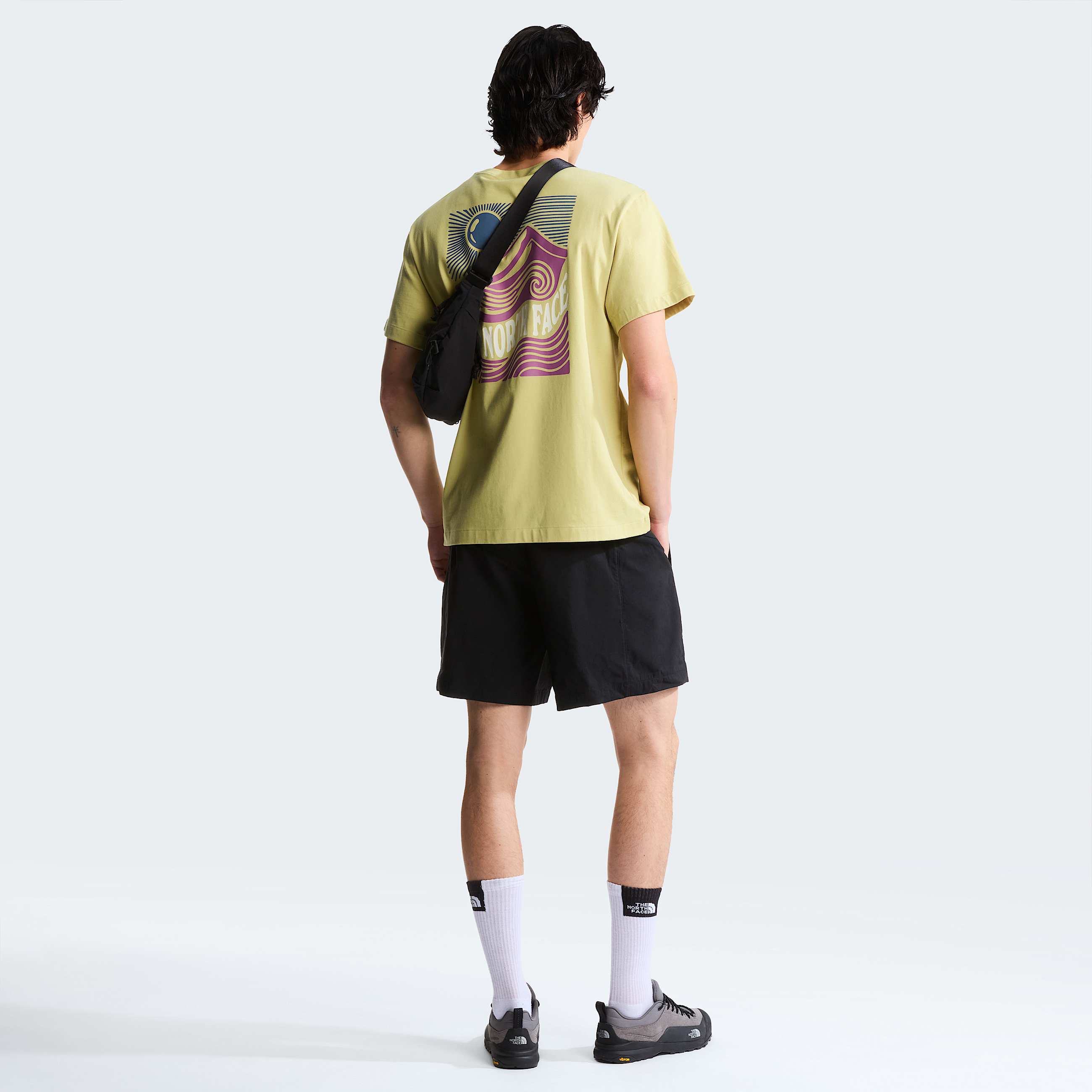 Uniseks Mountain Escape Relaxed Graphic Tshirt TNF ALT4