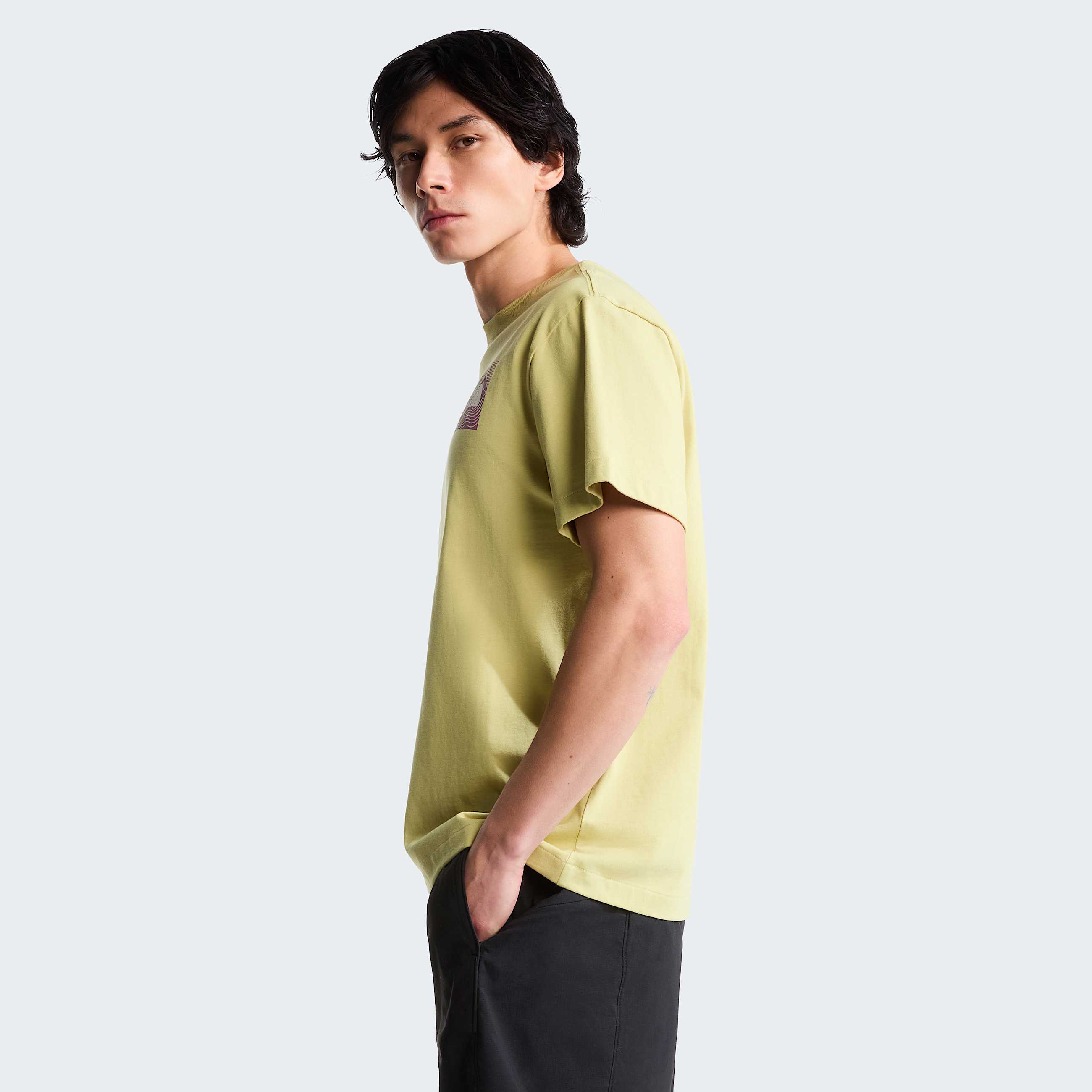 Uniseks Mountain Escape Relaxed Graphic Tshirt TNF ALT5