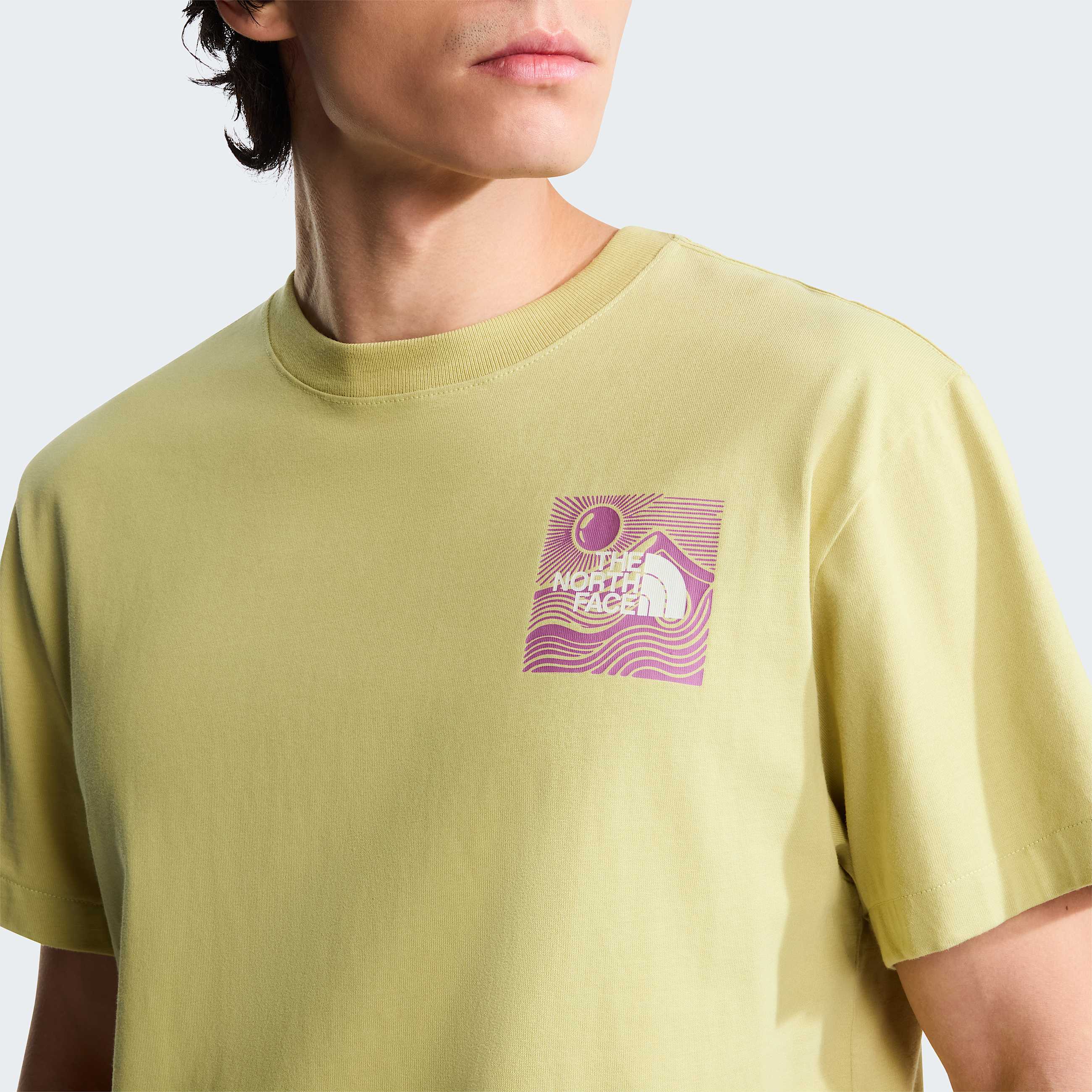 Uniseks Mountain Escape Relaxed Graphic Tshirt TNF ALT6