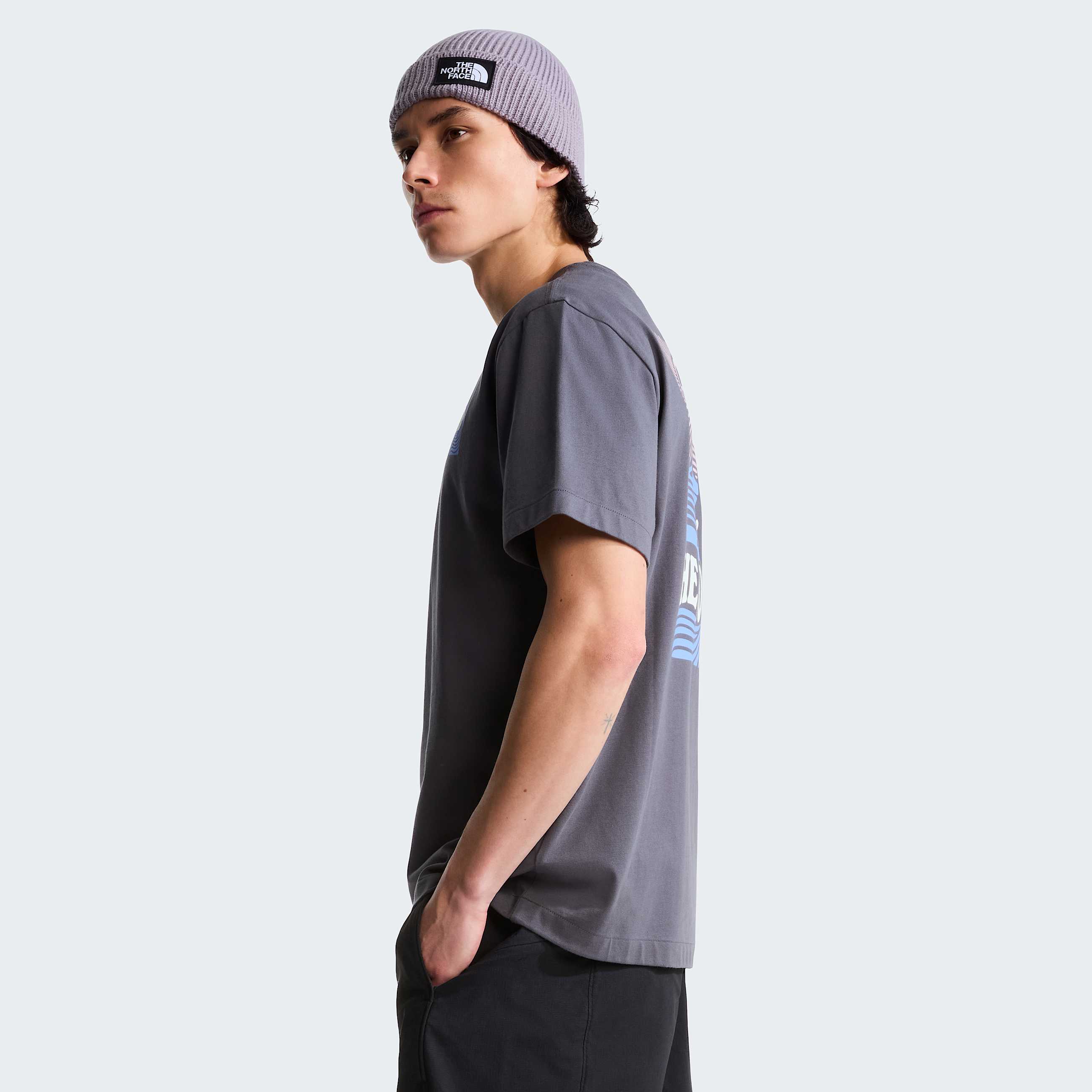 Mountain Escape relaxt geschnittenes TShirt mit Grafik Unisex TNF ALT5