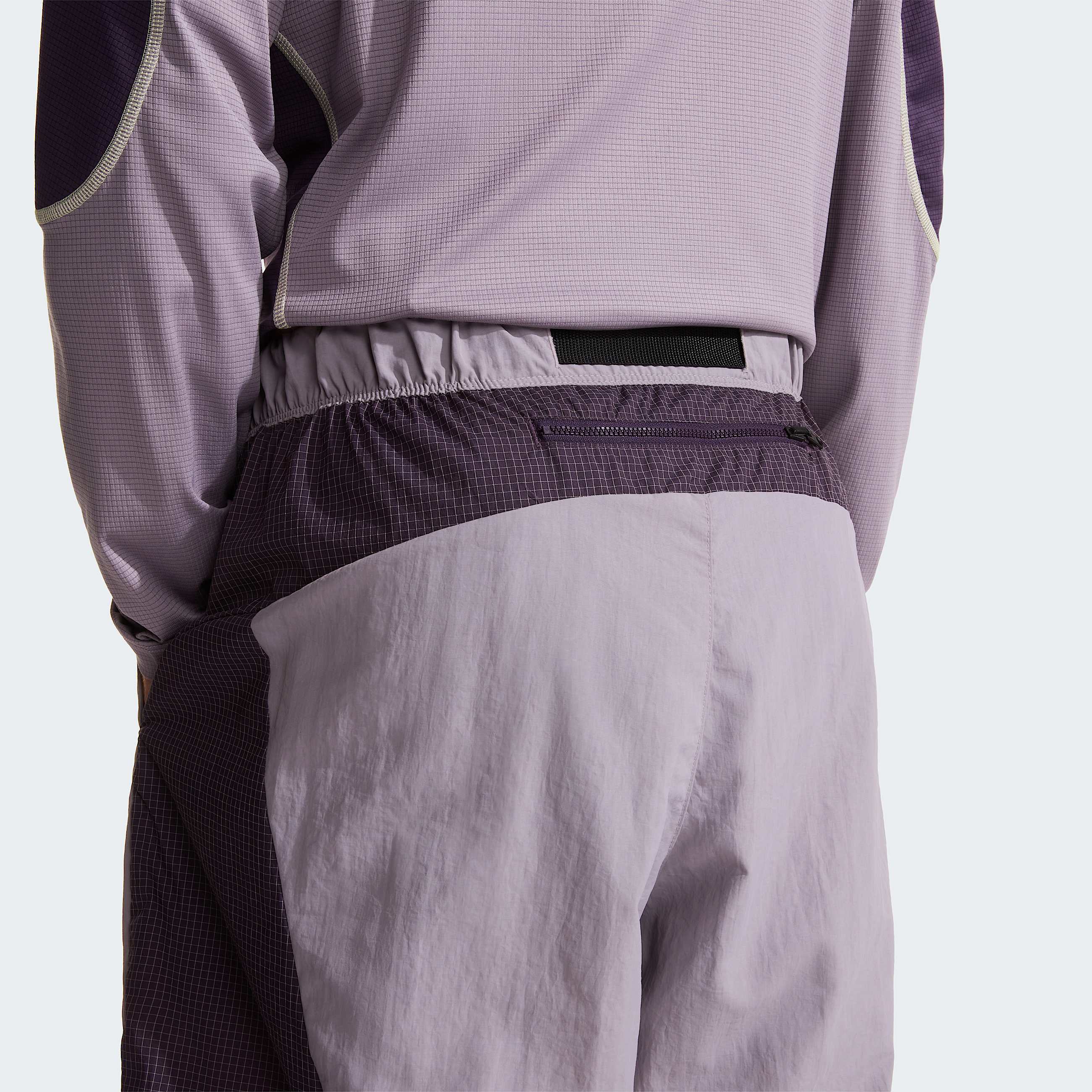 Unisex NSE Belted Shorts TNF Transcendent GreyEndless Dusk ALT8