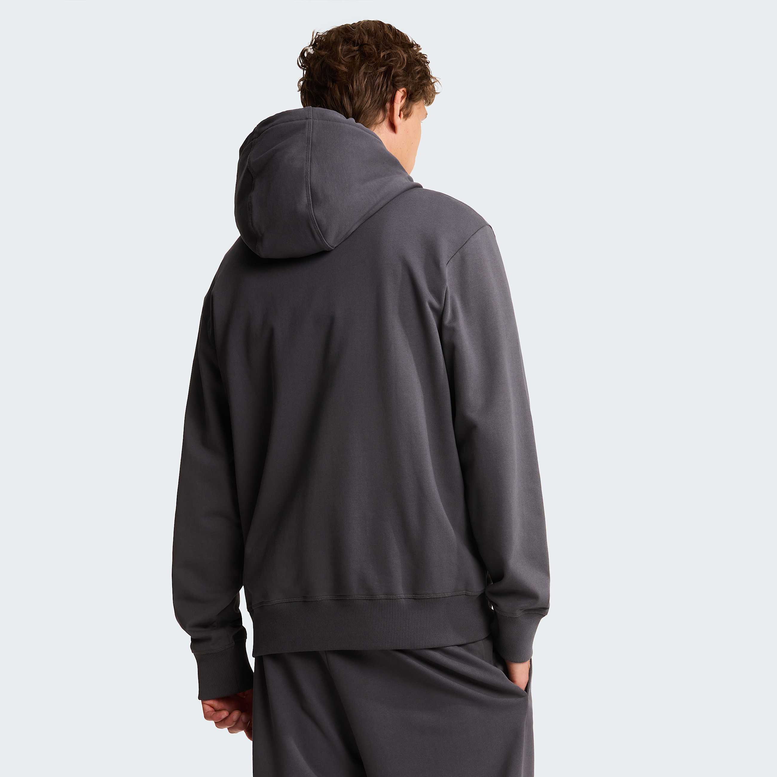 Unisex Essential Light Relaxed Hoodie TNF Anthracite Grey ALT5