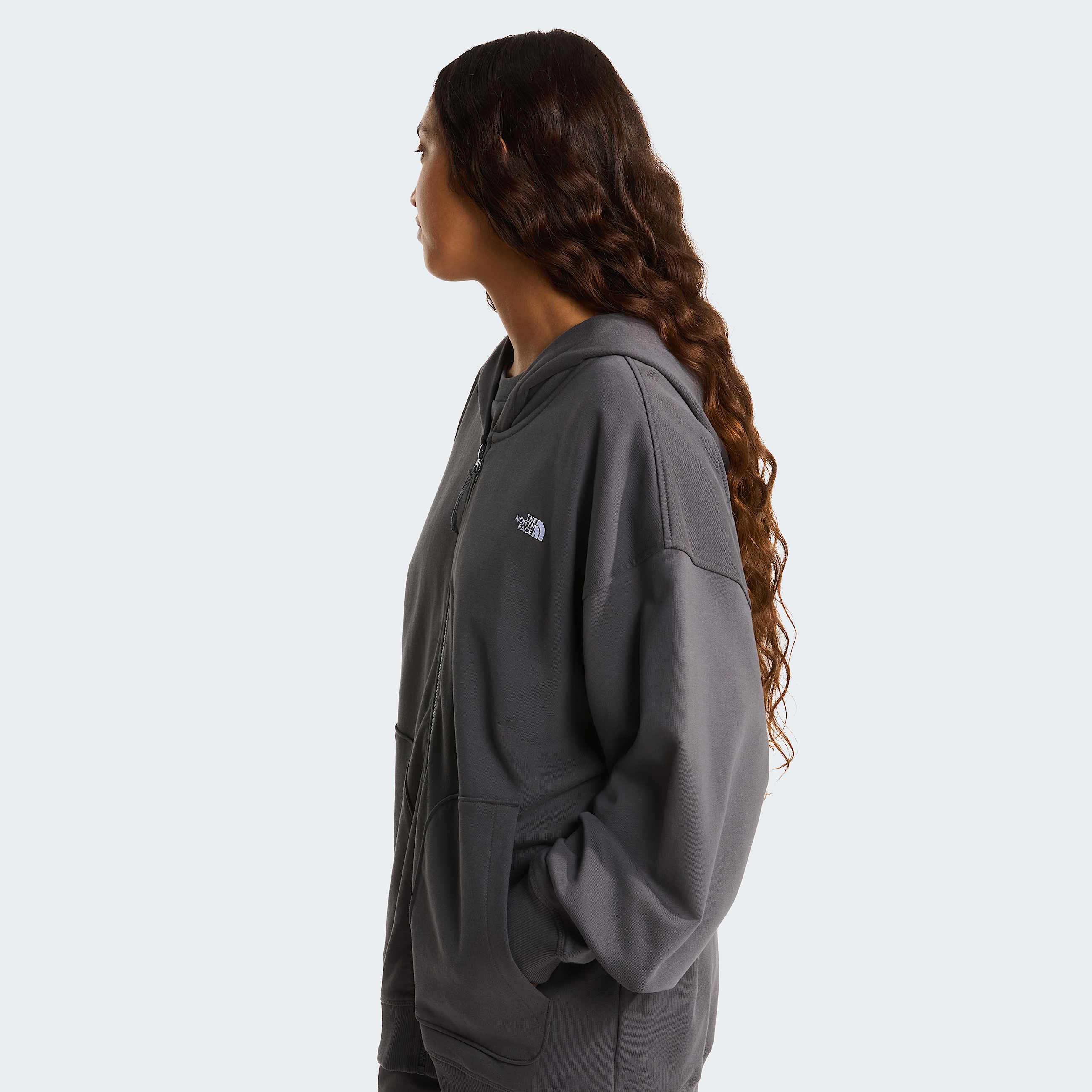 Unisex Essential Oversized Hoodie TNF Anthracite Grey ALT12