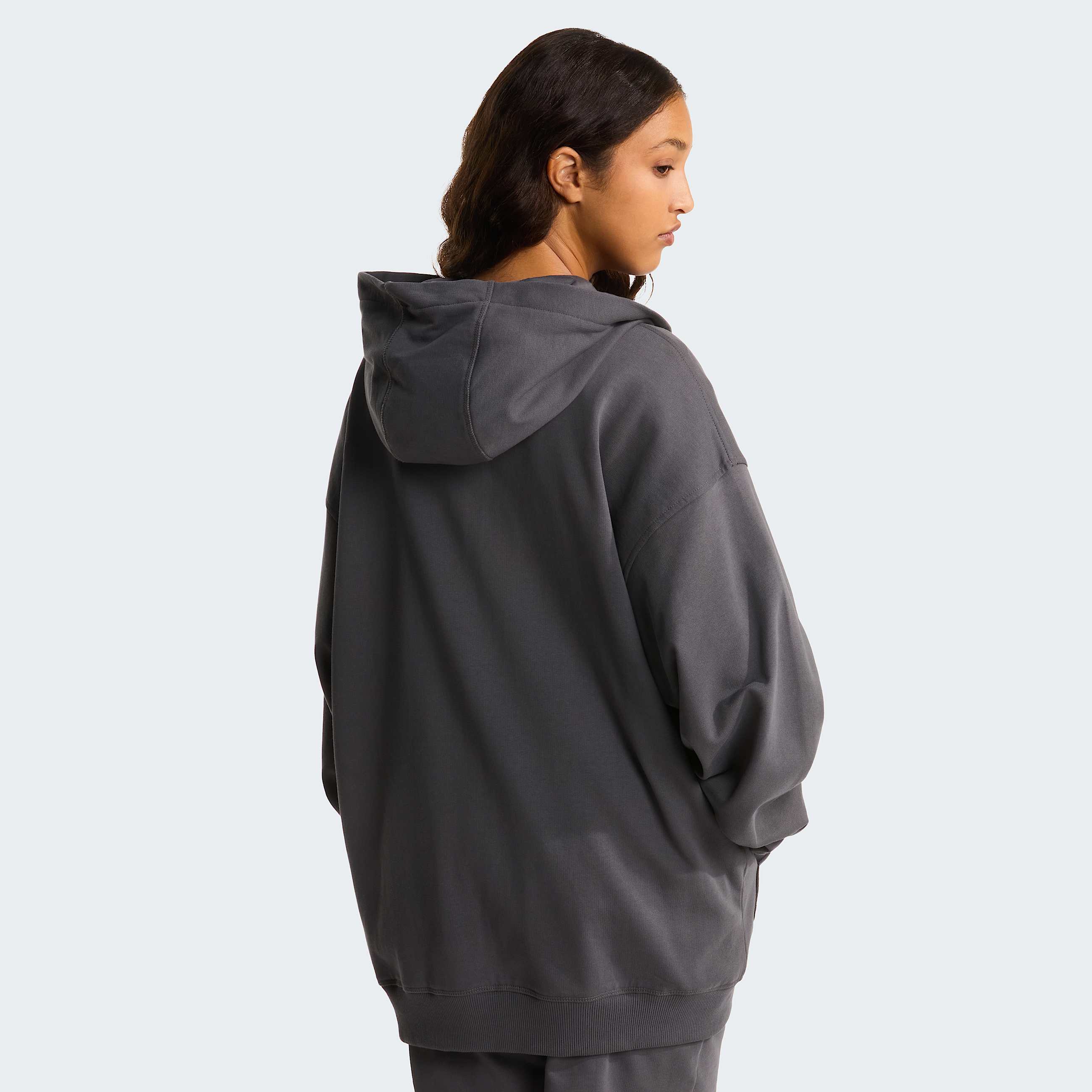 Unisex Essential Oversized Hoodie TNF Anthracite Grey ALT13