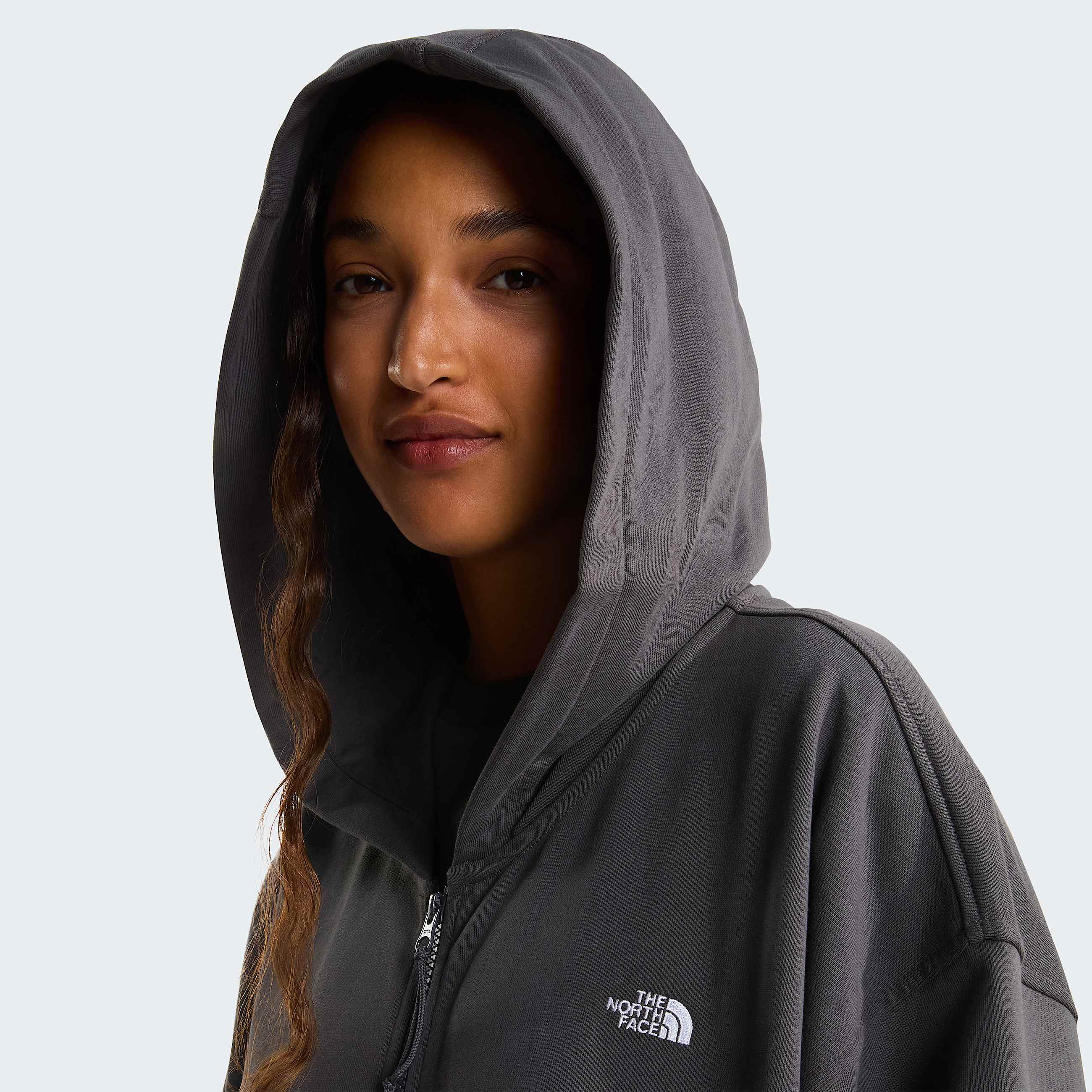 Unisex Essential Oversized Hoodie TNF Anthracite Grey ALT15