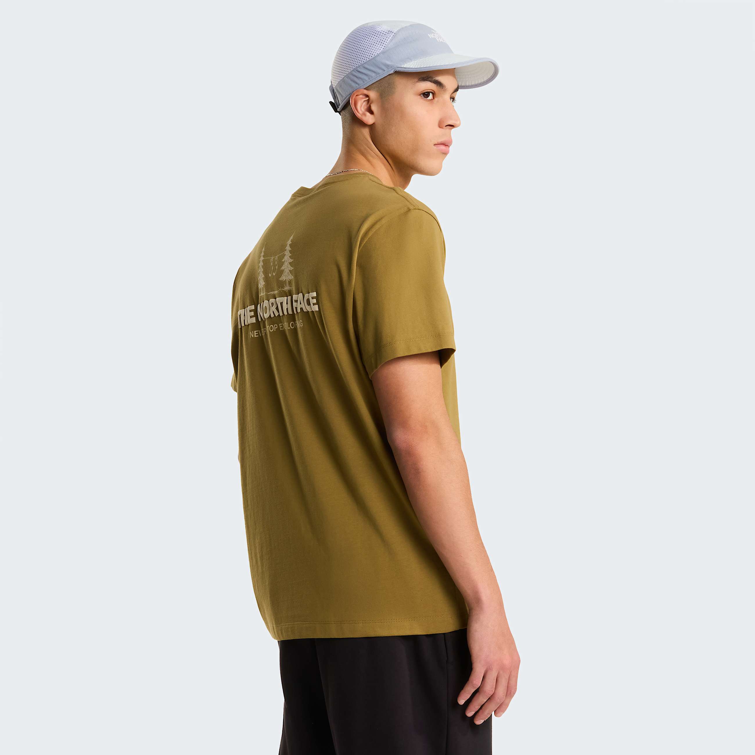 Uniseks Camping Relaxed Graphic Tshirt TNF ALT2