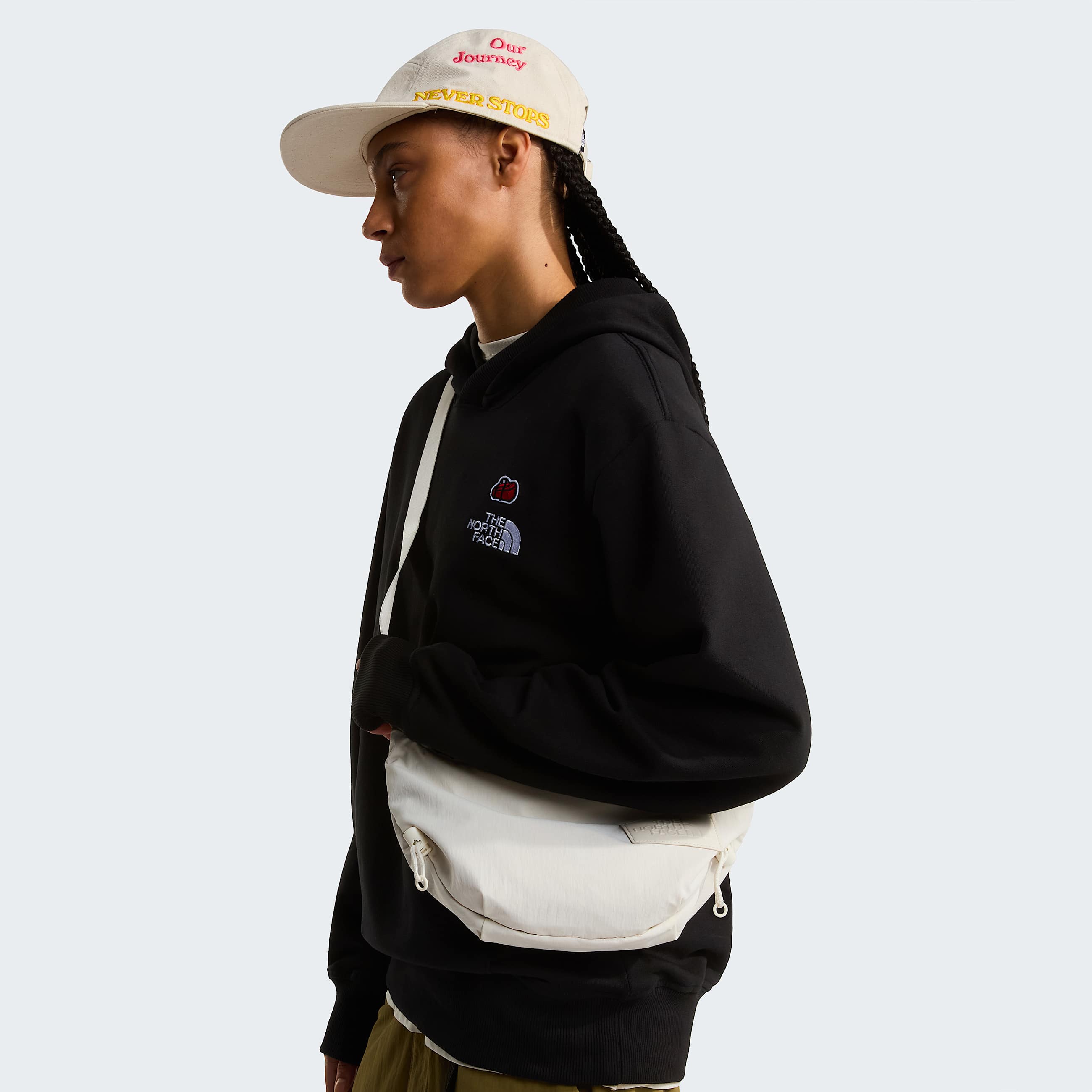Unisex 60th Anniversary Patch Relaxed Hoodie TNF TNF Black ALT15