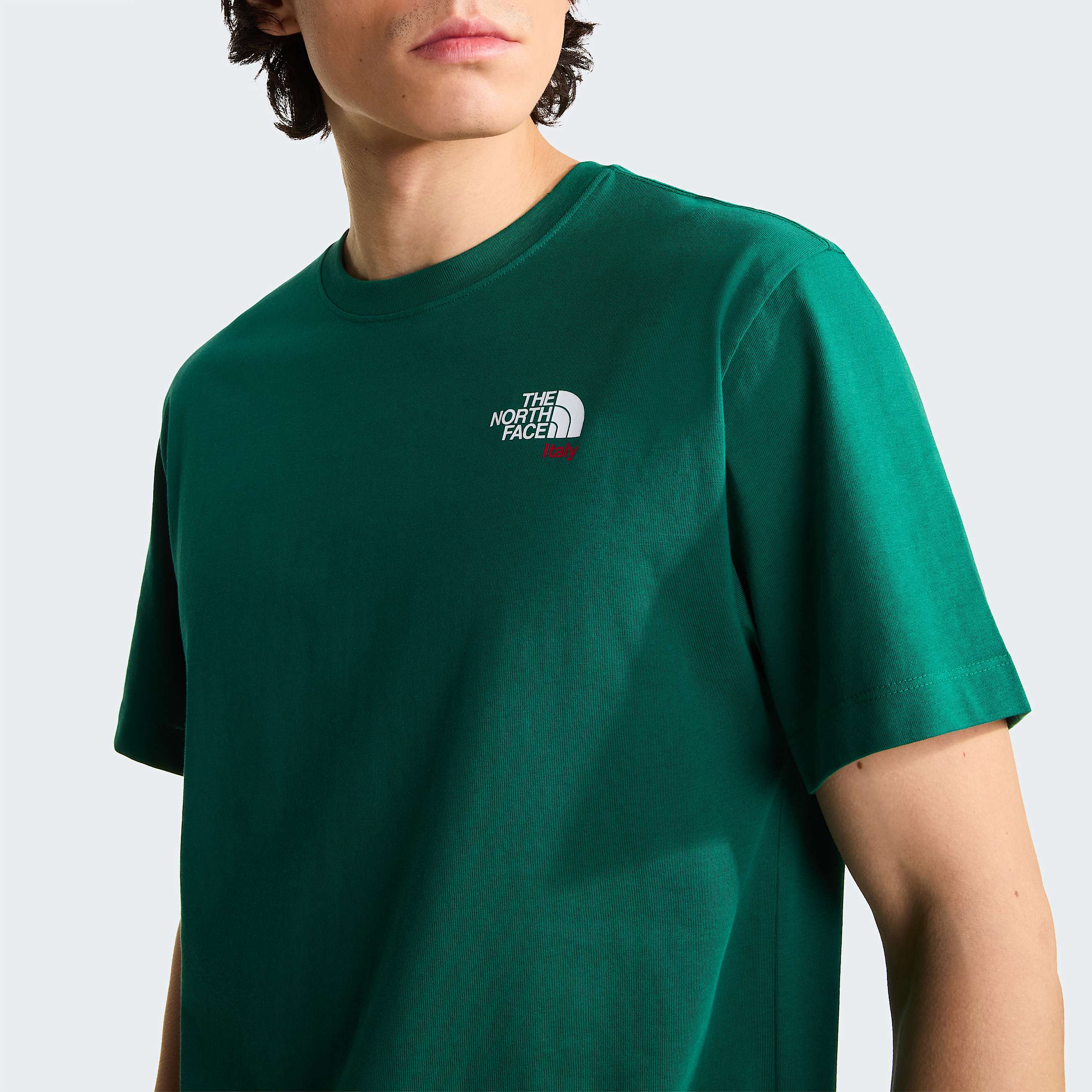 Unisex Country Italy Relaxed TShirt TNF EvergreenTNF Red ALT6