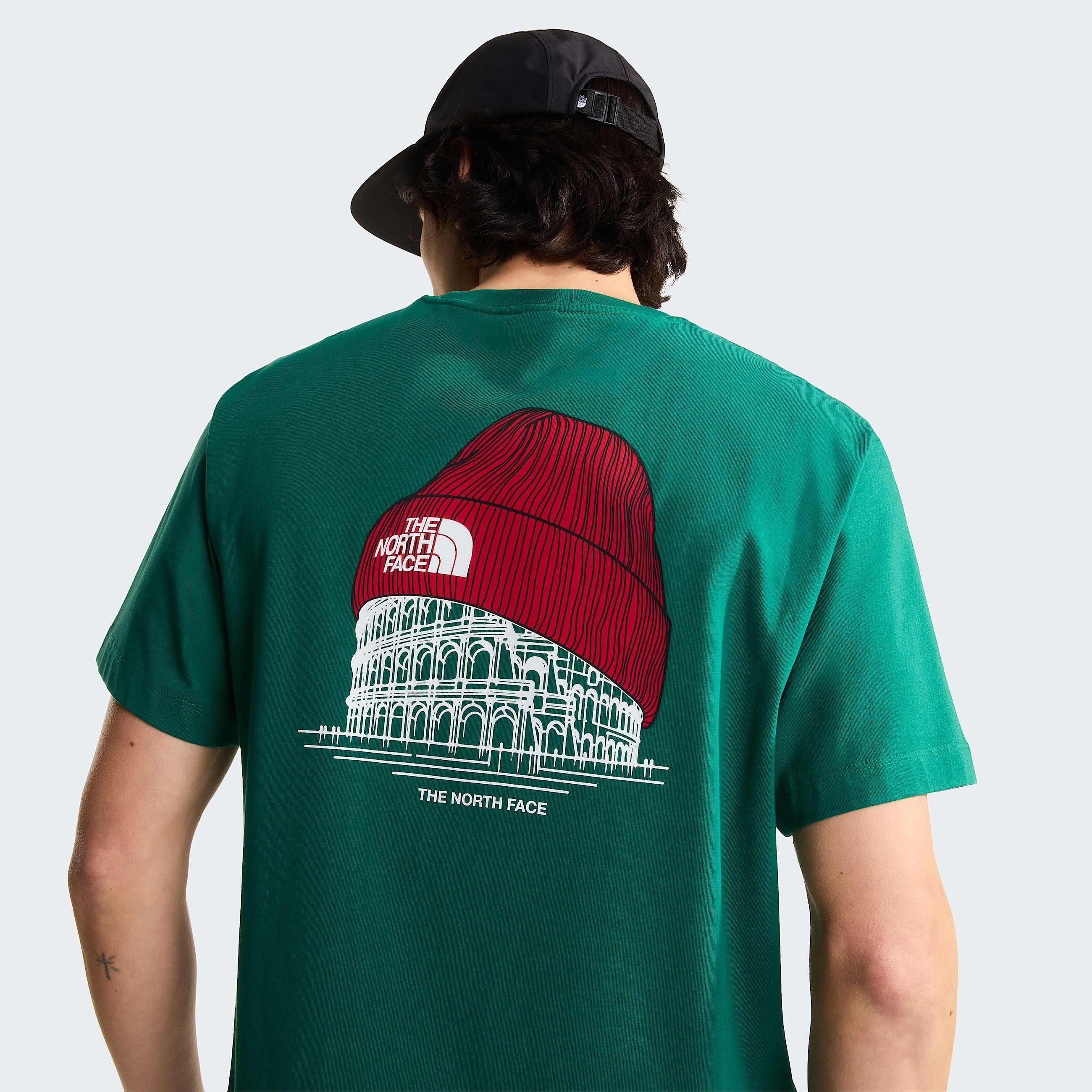 Unisex Country Italy Relaxed TShirt TNF EvergreenTNF Red ALT7