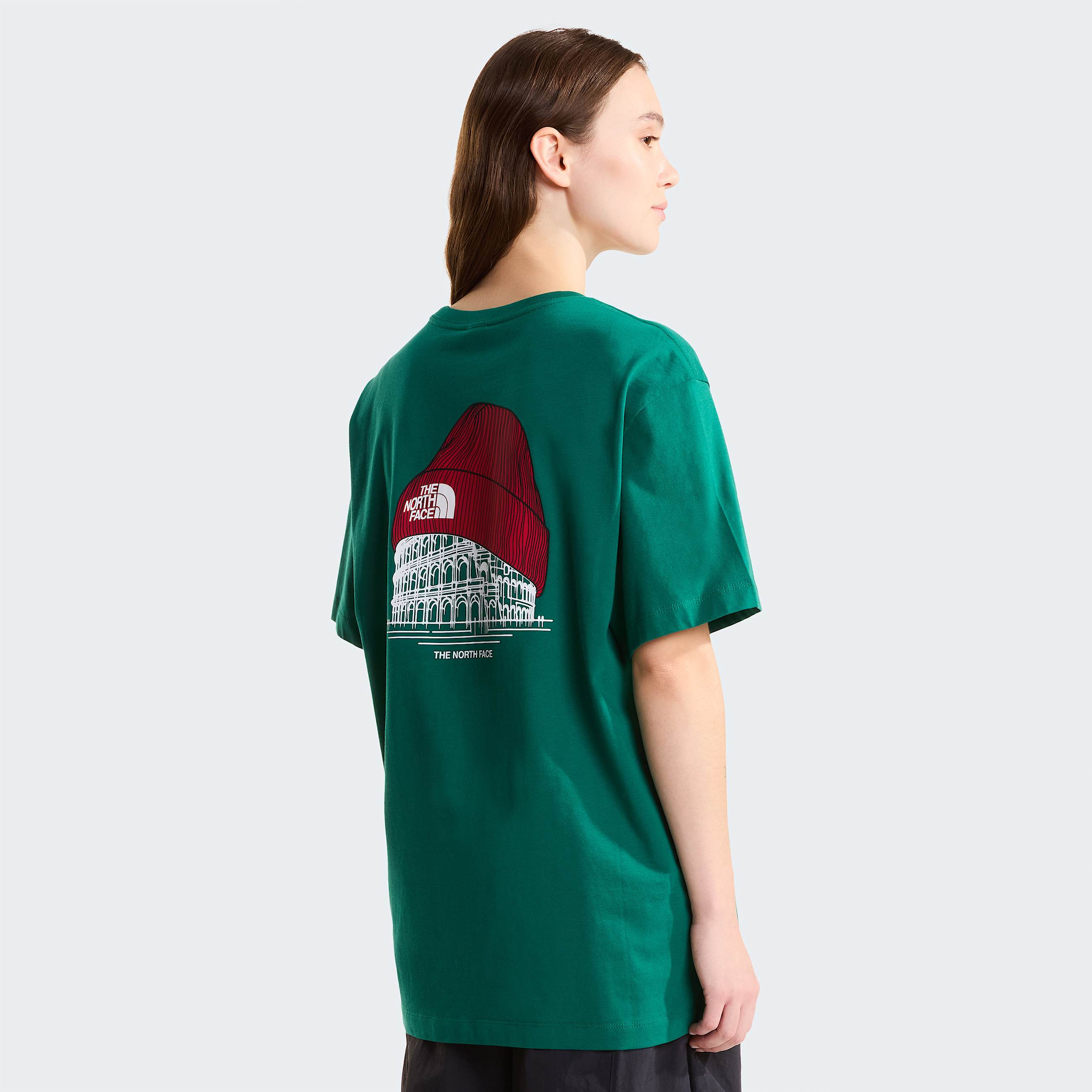 Unisex Country Italy Relaxed TShirt TNF EvergreenTNF Red ALT9