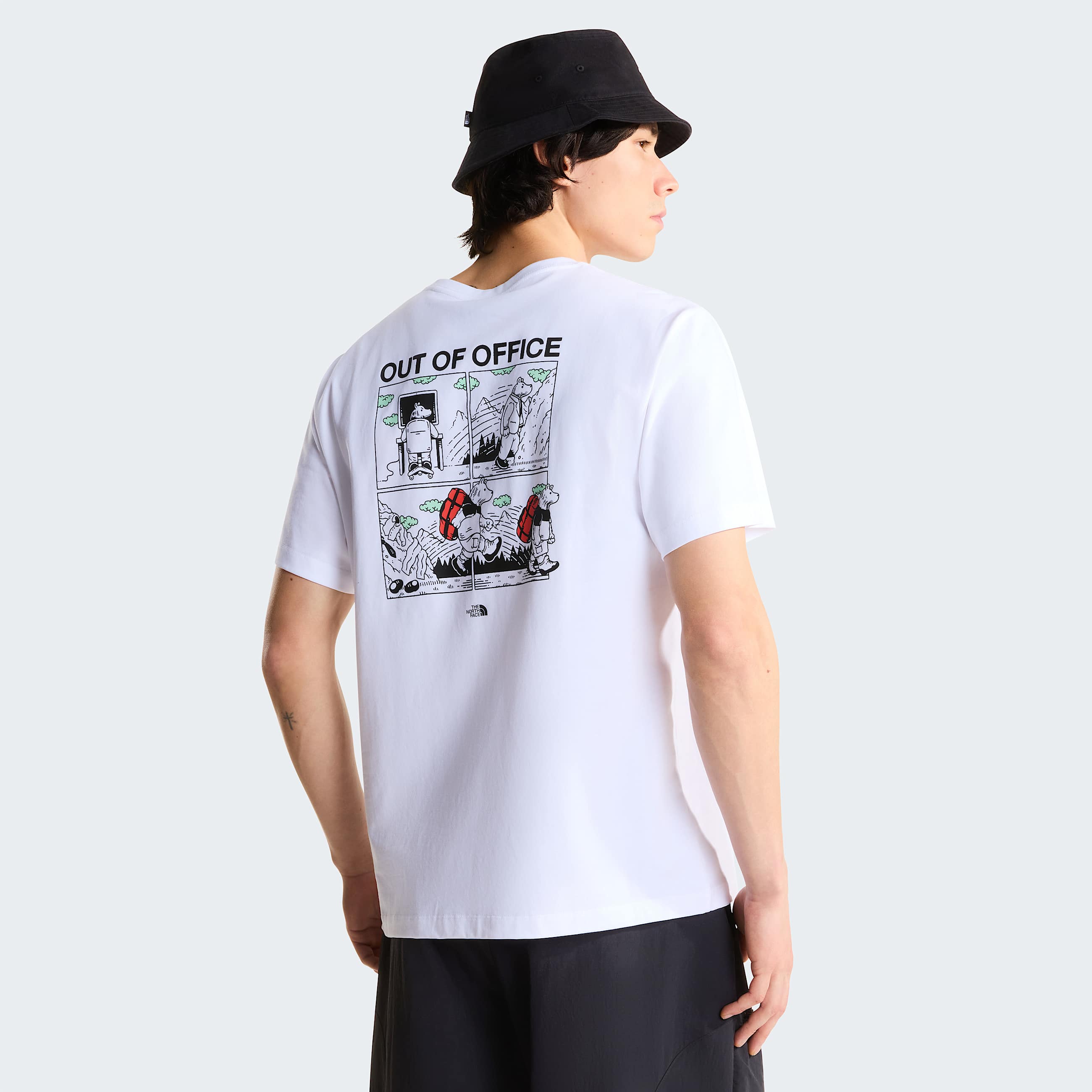 Unisex Outdoor Bear Relaxed TShirt TNF ALT2