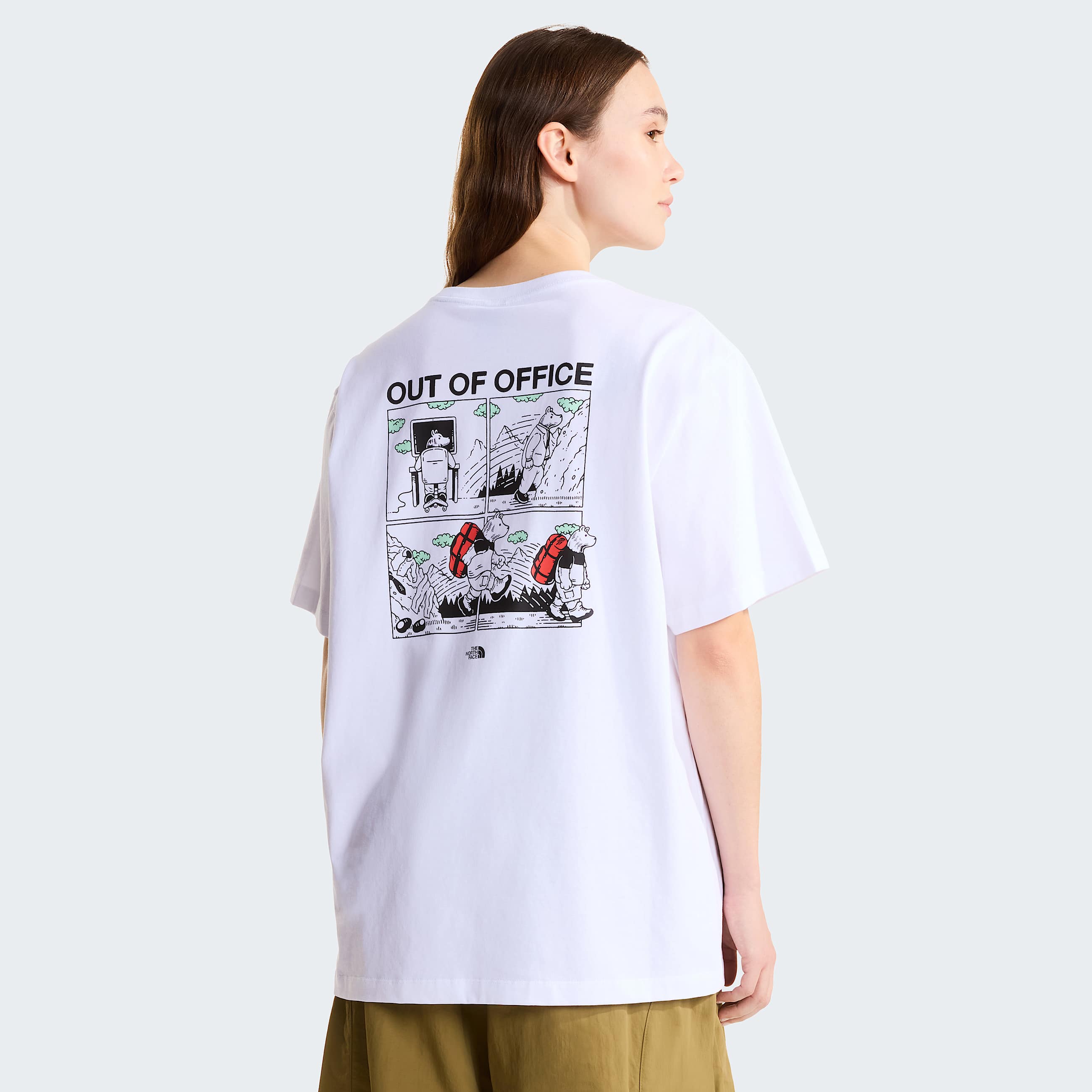 Unisex Outdoor Bear Relaxed TShirt TNF ALT9