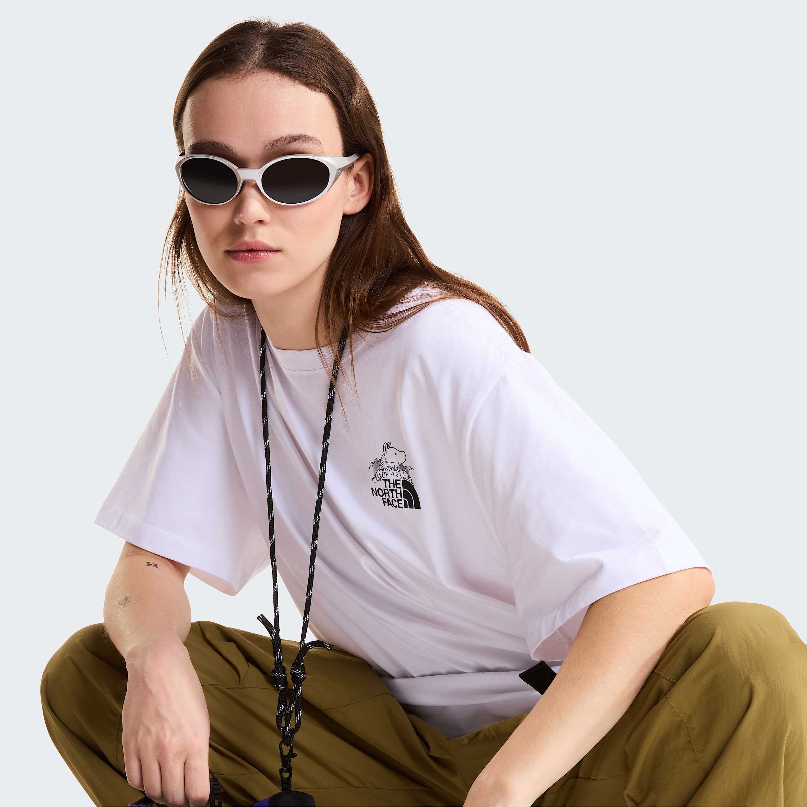 Unisex Outdoor Bear Relaxed TShirt TNF ALT15