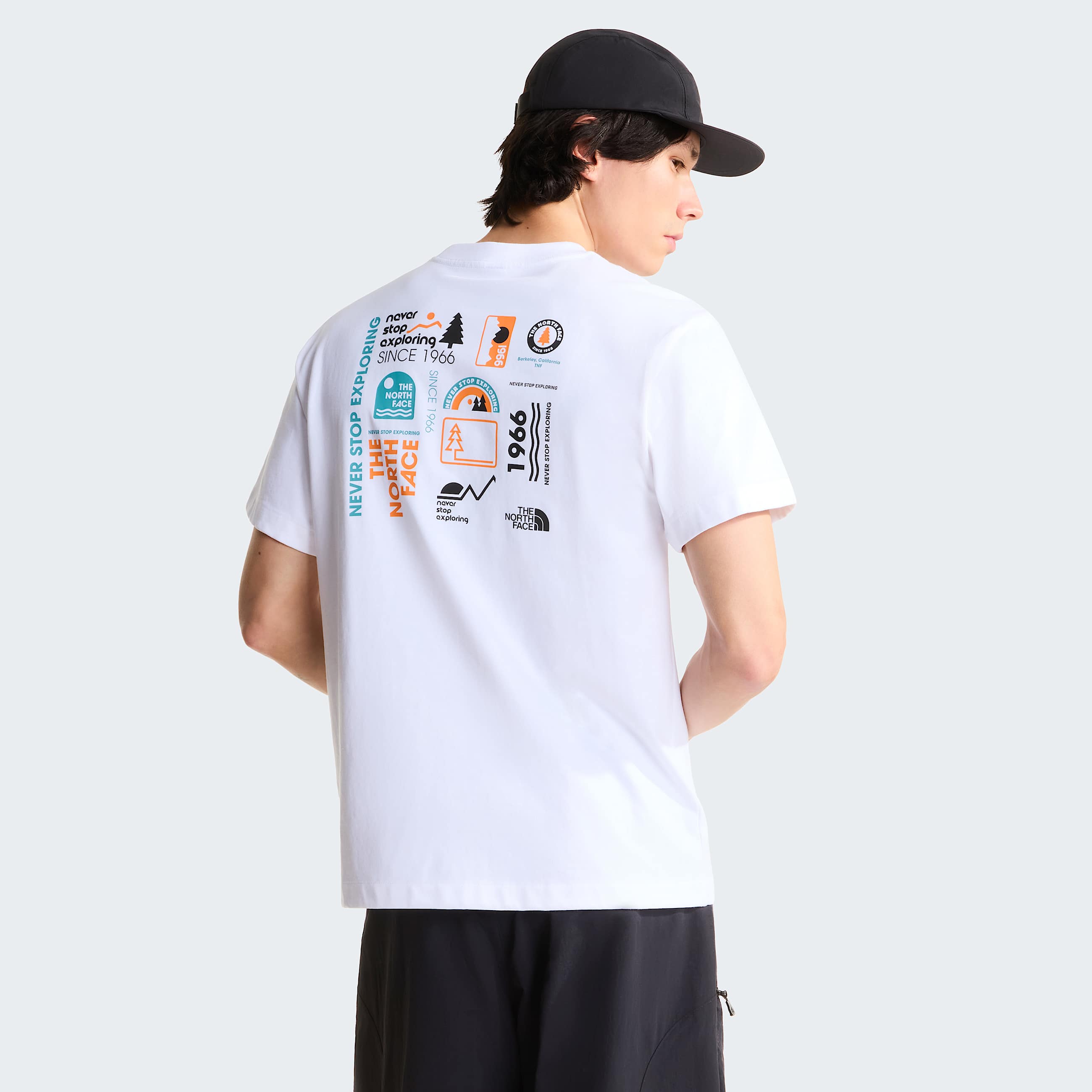 Unisex Vintage Logo Relaxed TShirt TNF ALT2