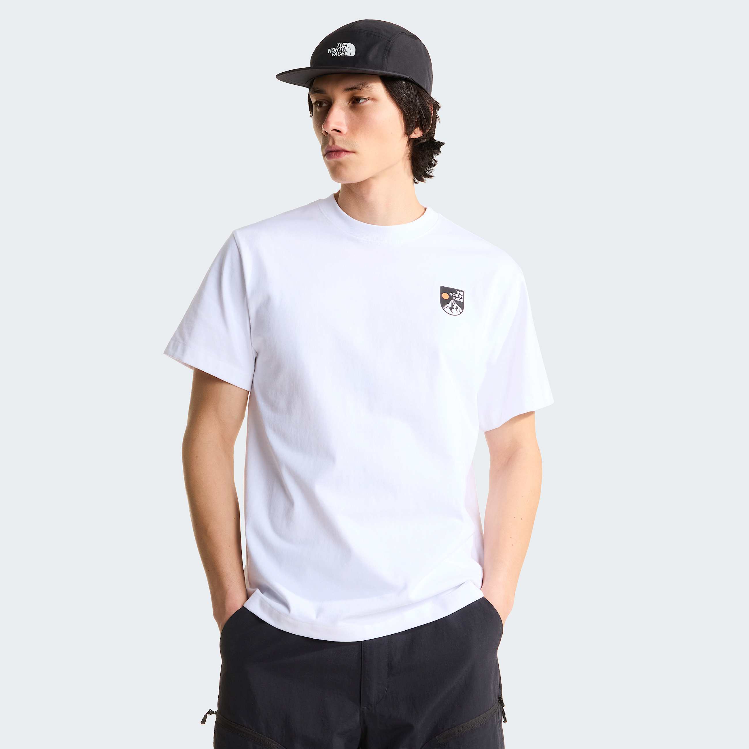 Unisex Vintage Logo Relaxed TShirt TNF ALT3