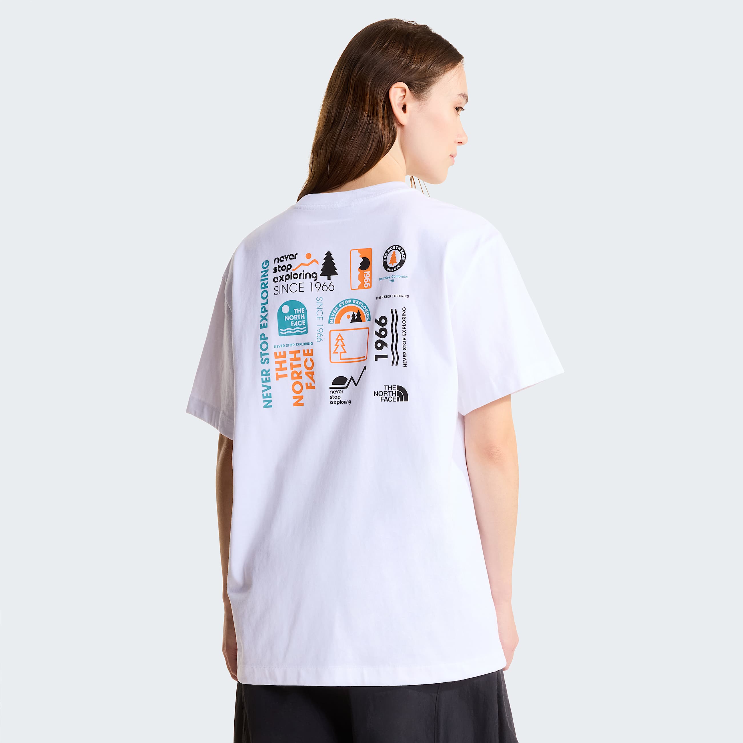 Unisex Vintage Logo Relaxed TShirt TNF ALT9