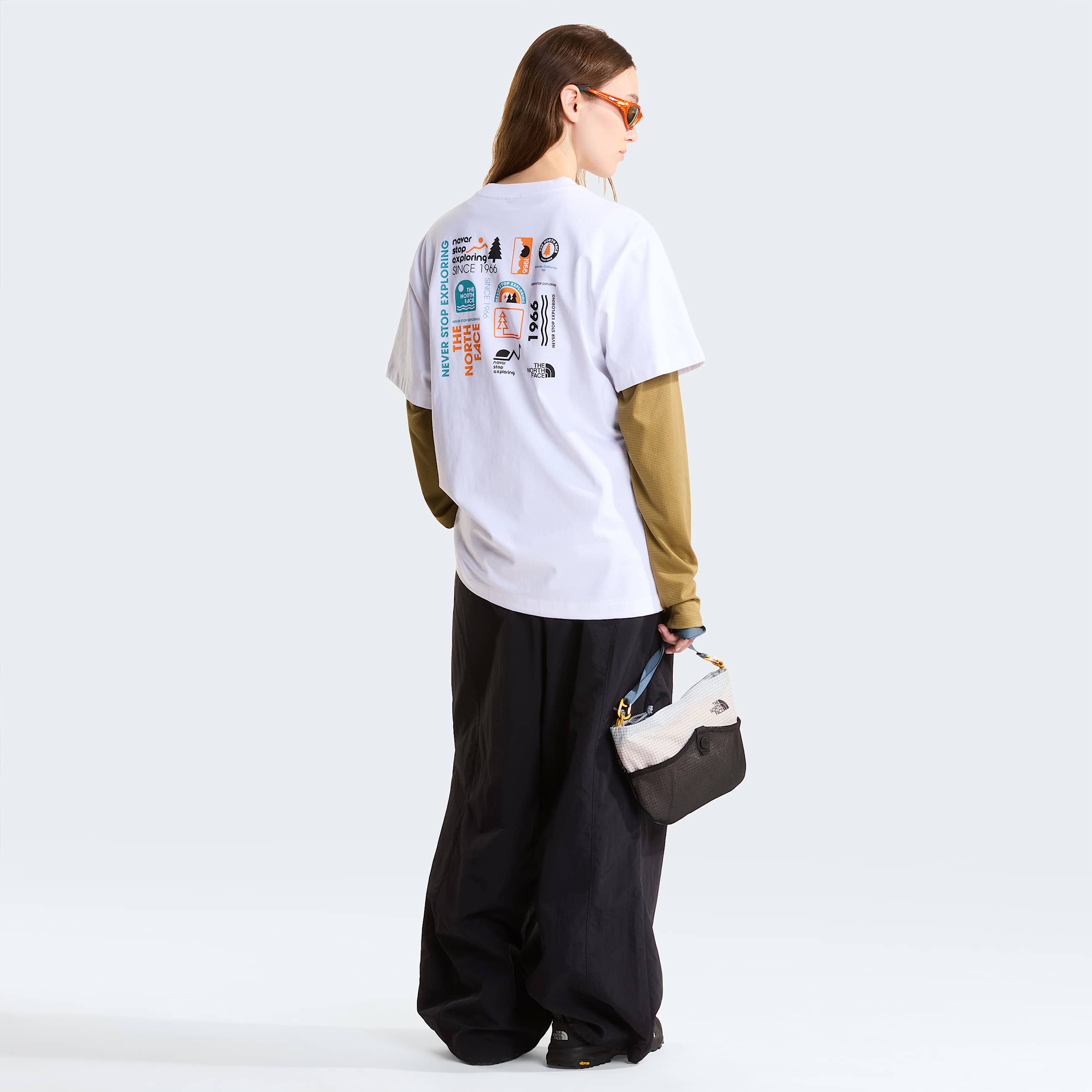 Unisex Vintage Logo Relaxed TShirt TNF ALT11