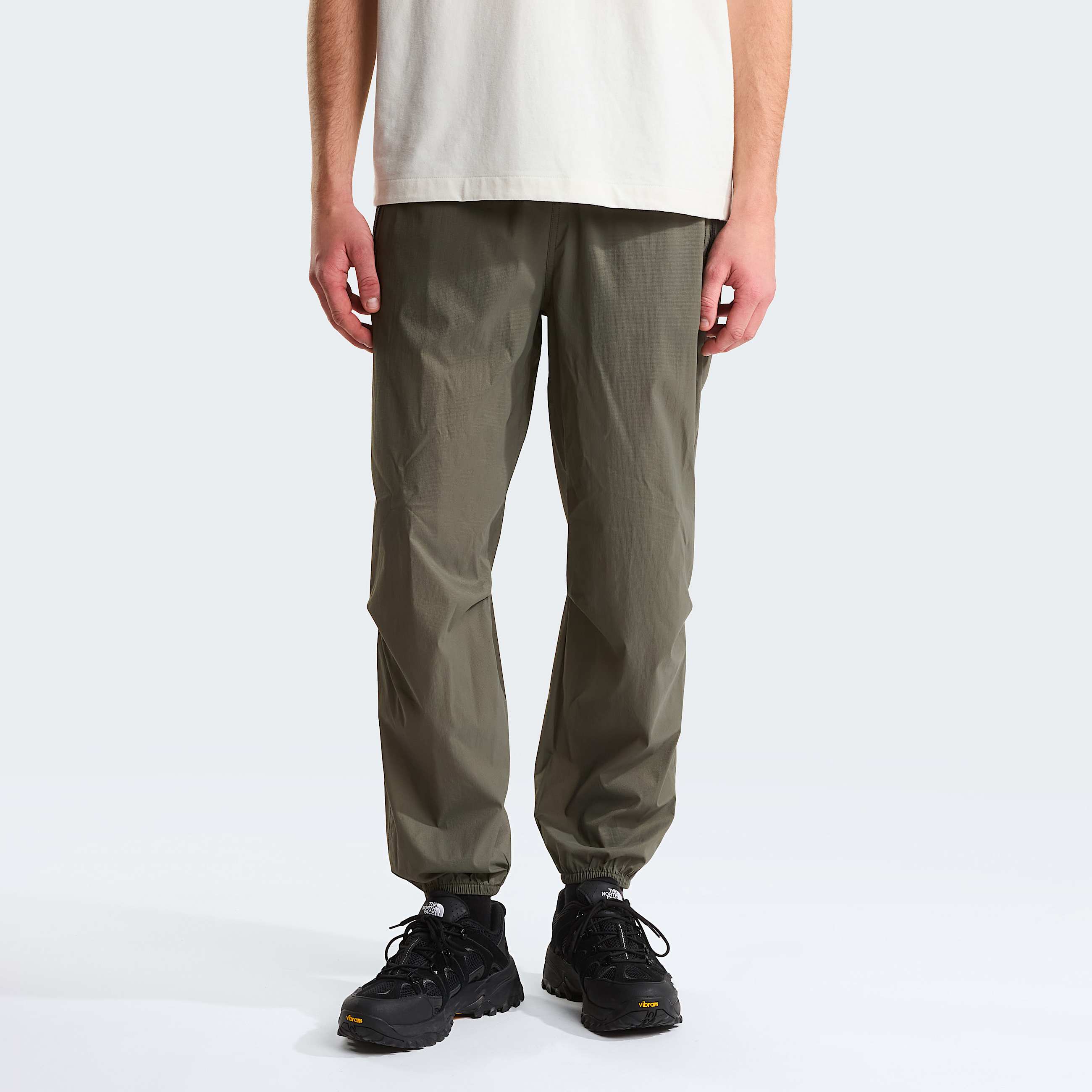 Unisex inpakbare Red Boxwindbroek TNF New Taupe Green ALT8