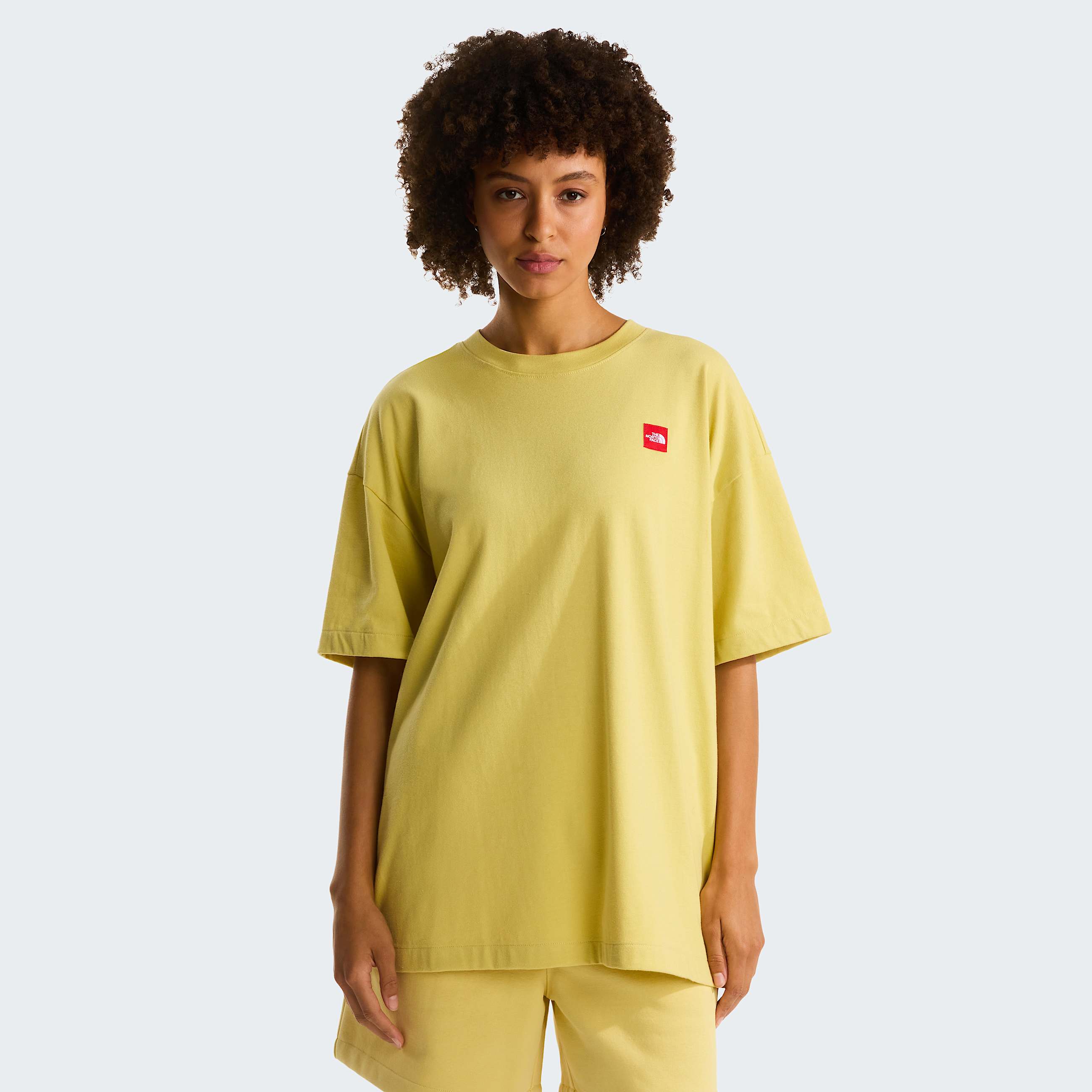 Red Box TShirt Unisex TNF Honeyed Sand ALT1