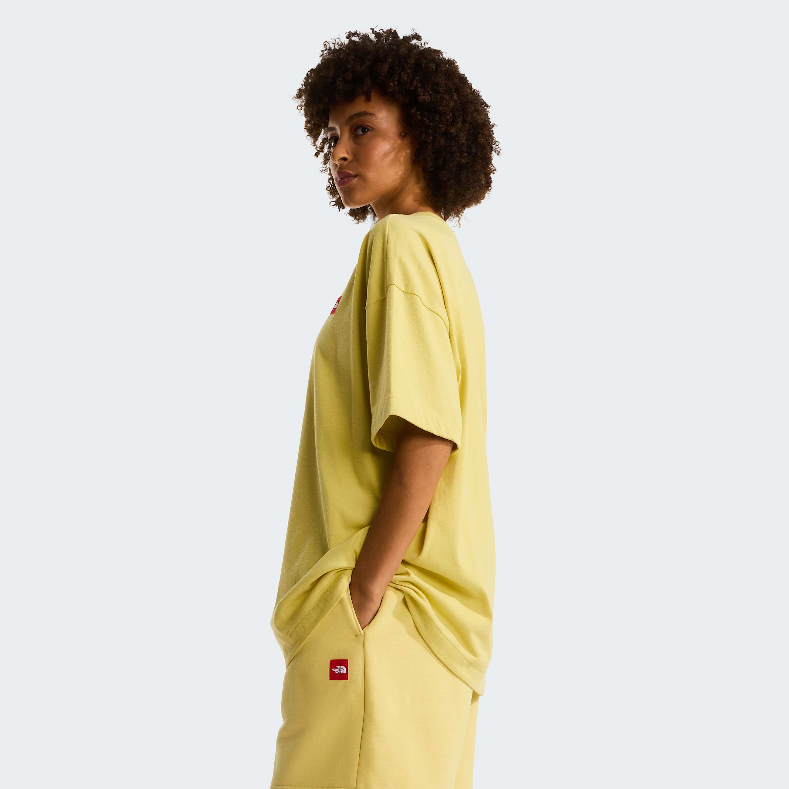 Red Box TShirt Unisex TNF Honeyed Sand ALT3