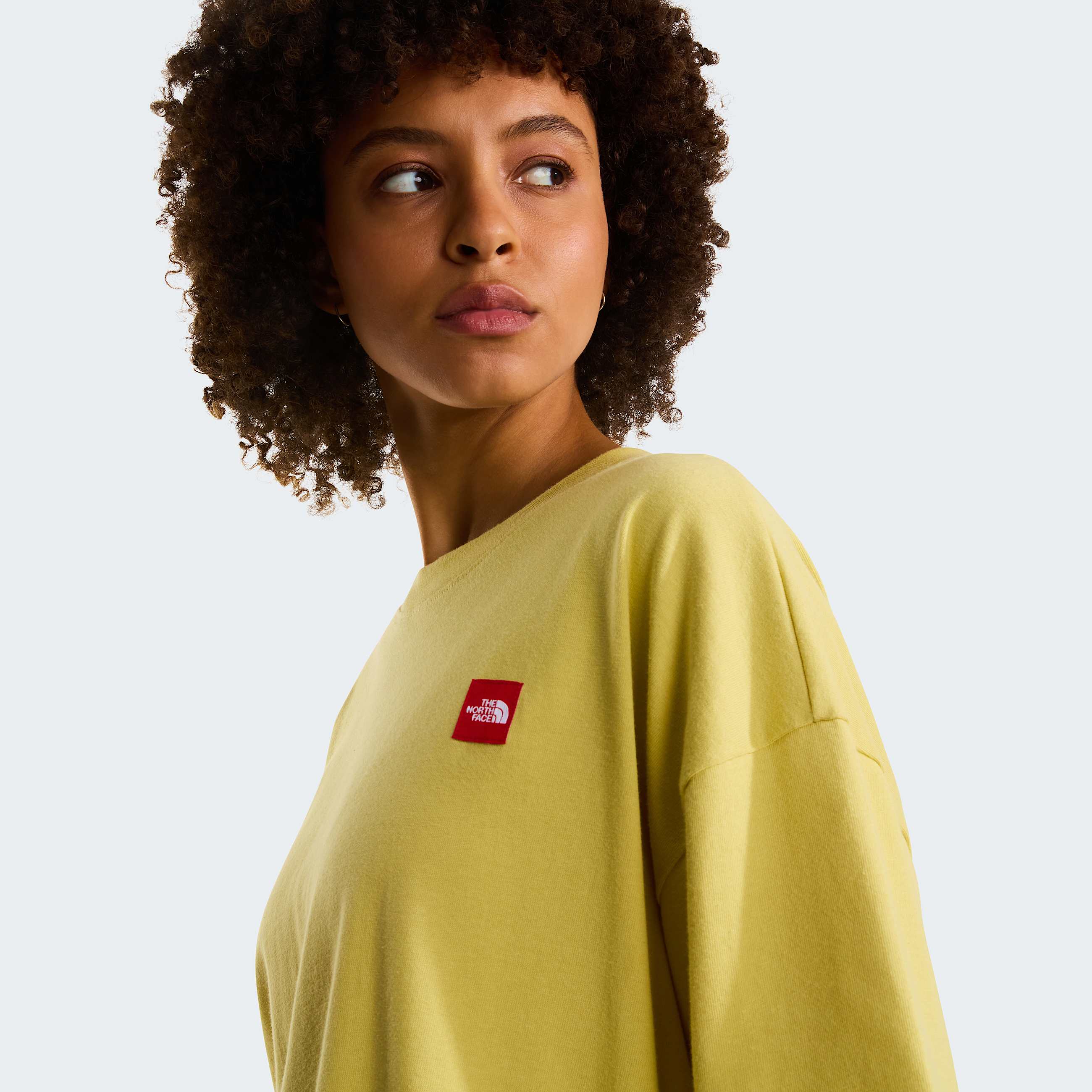 Red Box TShirt Unisex TNF Honeyed Sand ALT5