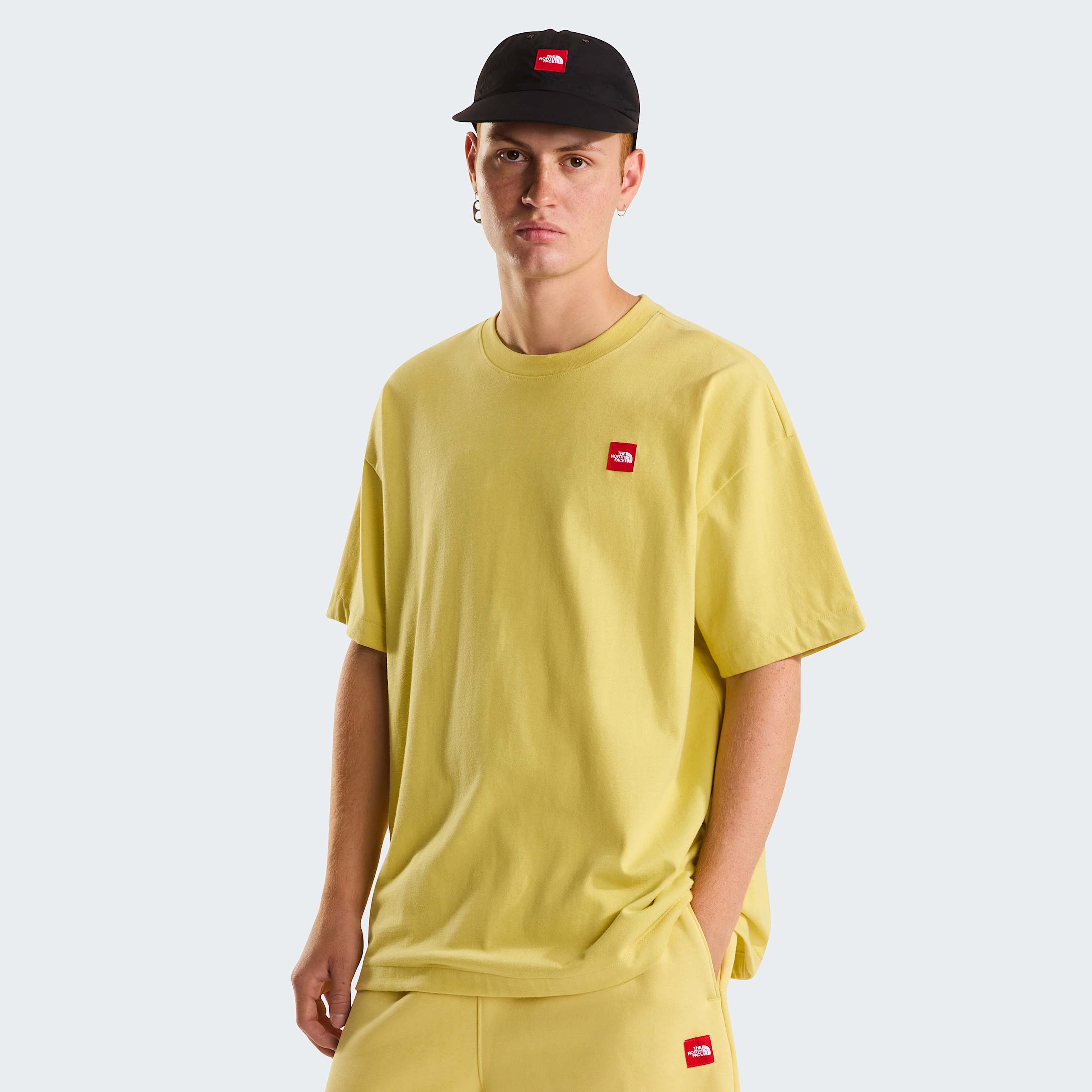 Red Box TShirt Unisex TNF Honeyed Sand ALT9