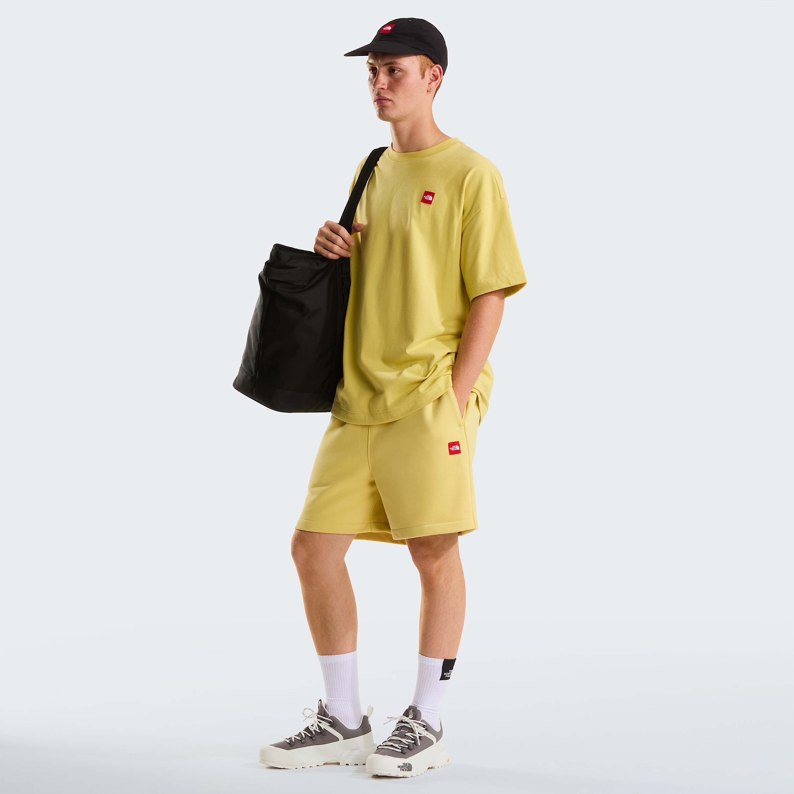 Red Box TShirt Unisex TNF Honeyed Sand ALT10