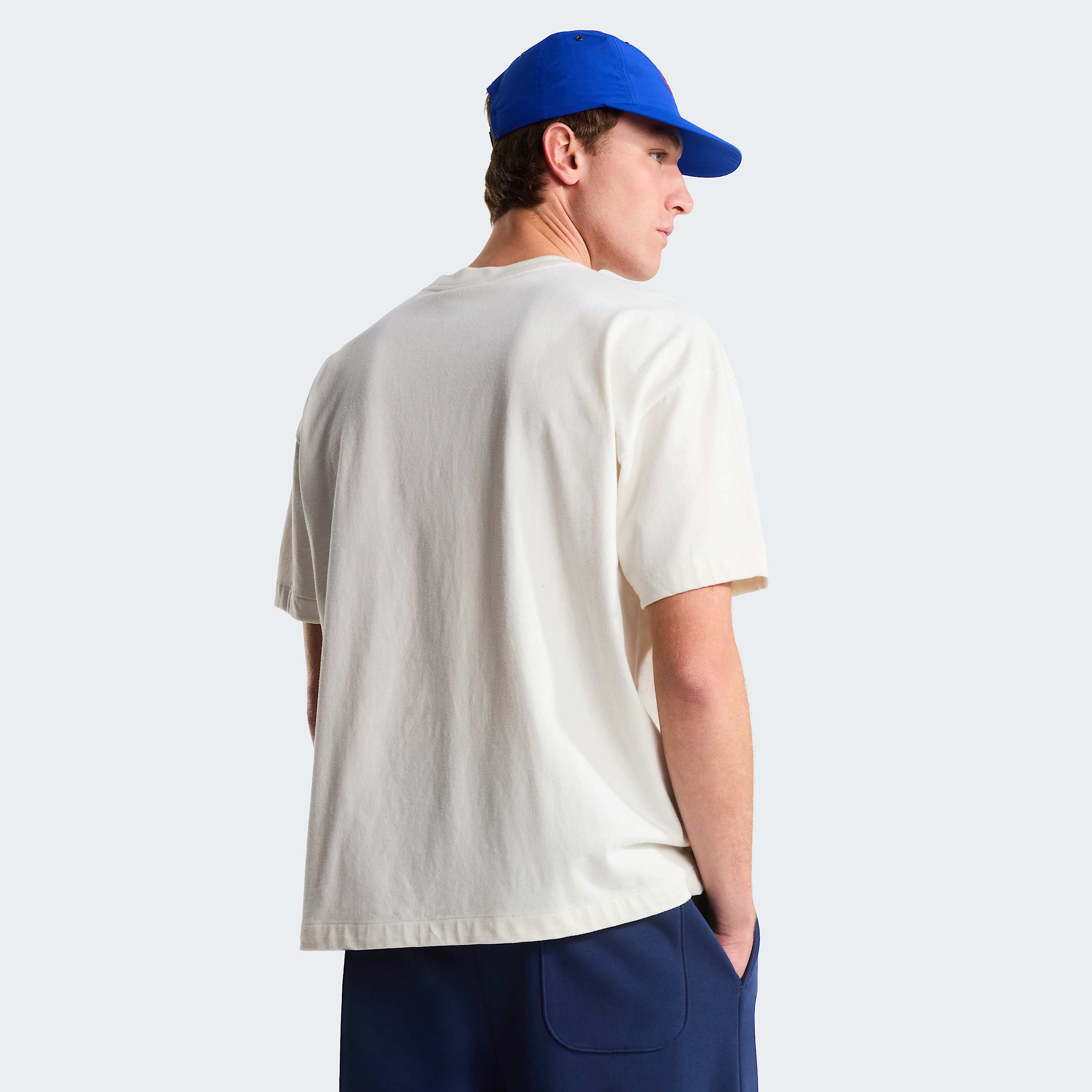 Tshirt de malha Red Box unissexo TNF White Dune ALT11