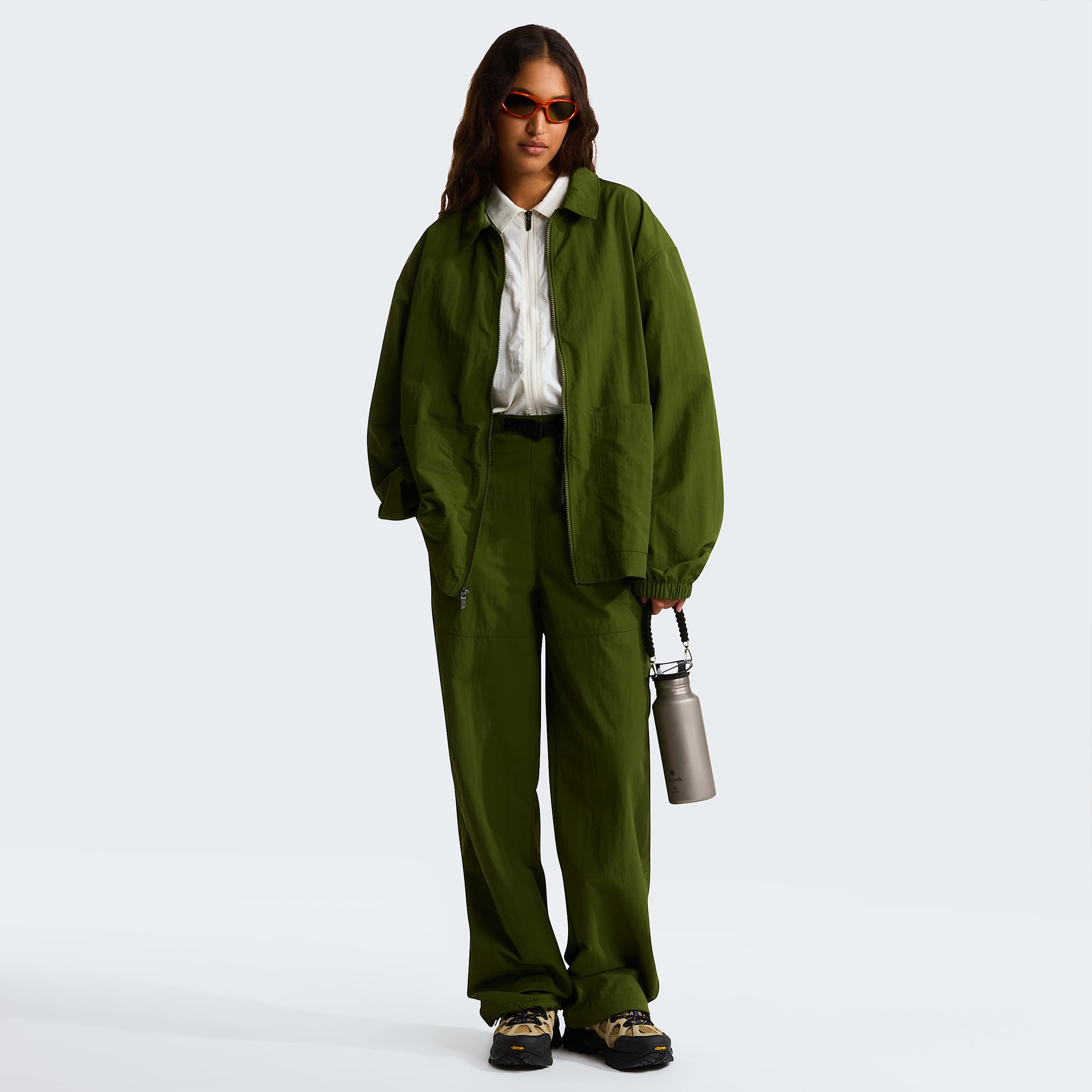 Unisex Redbox Nylon LongSleeve Shirt TNF ALT2