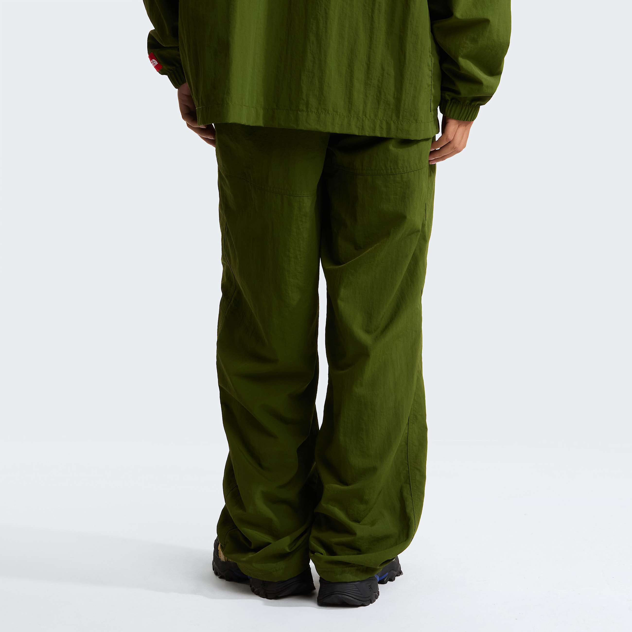 Unisex Red Box Nylon Belted Trousers TNF ALT4