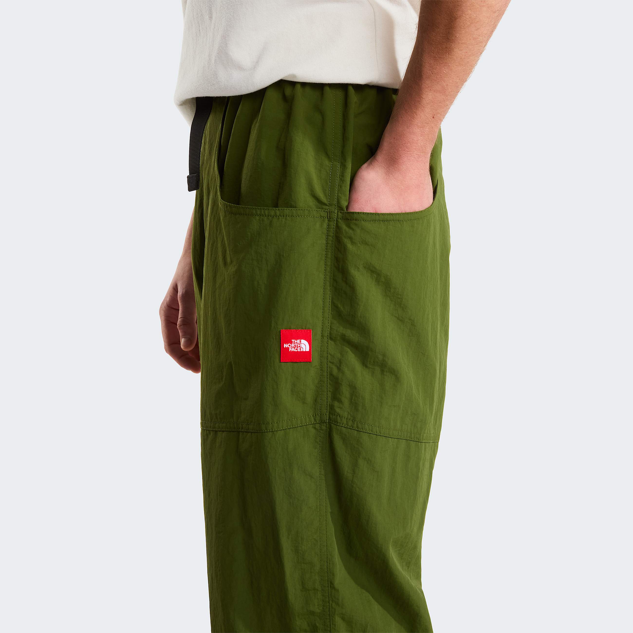 Unisex Red Box Nylon Belted Trousers TNF ALT14