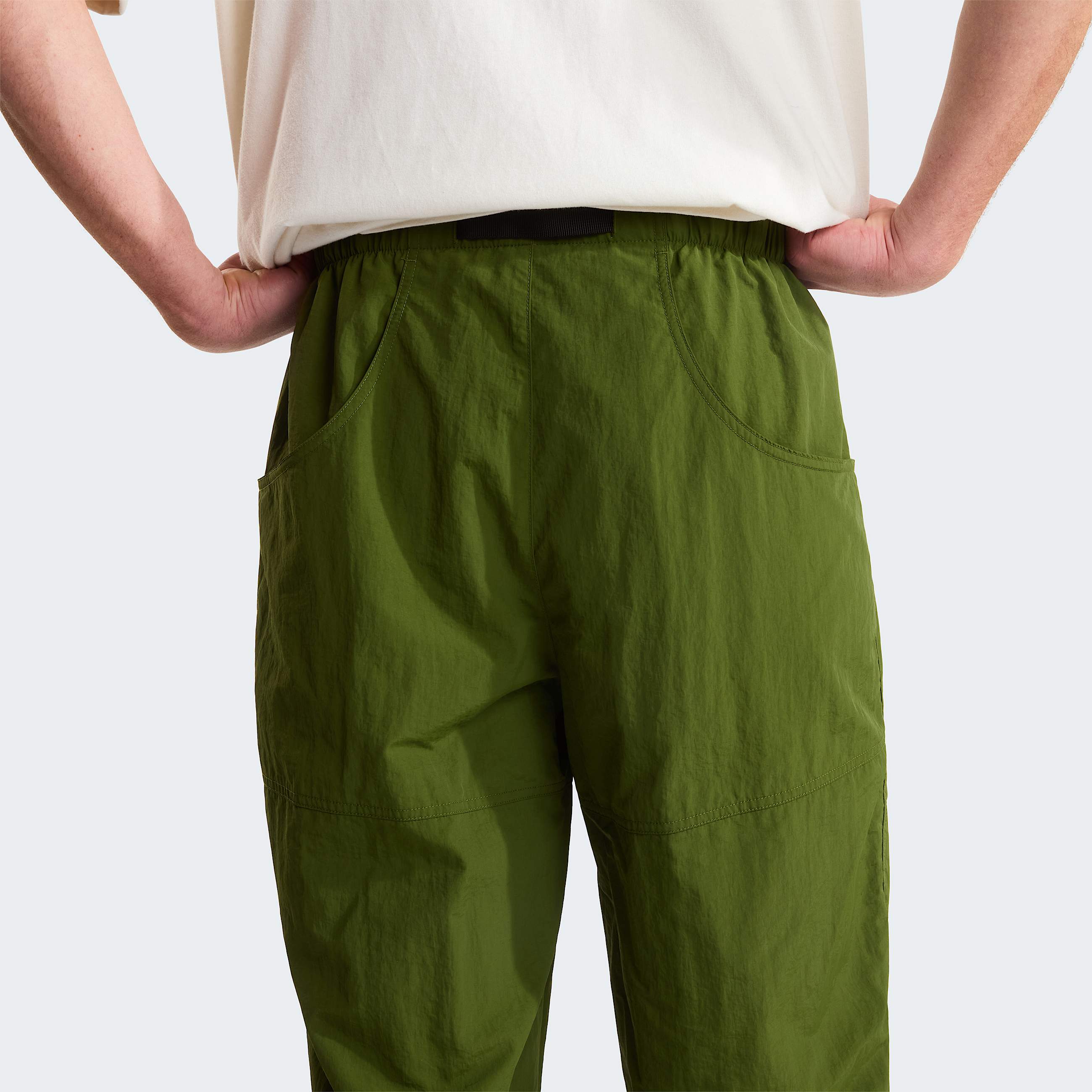 Unisex Red Box Nylon Belted Trousers TNF ALT15