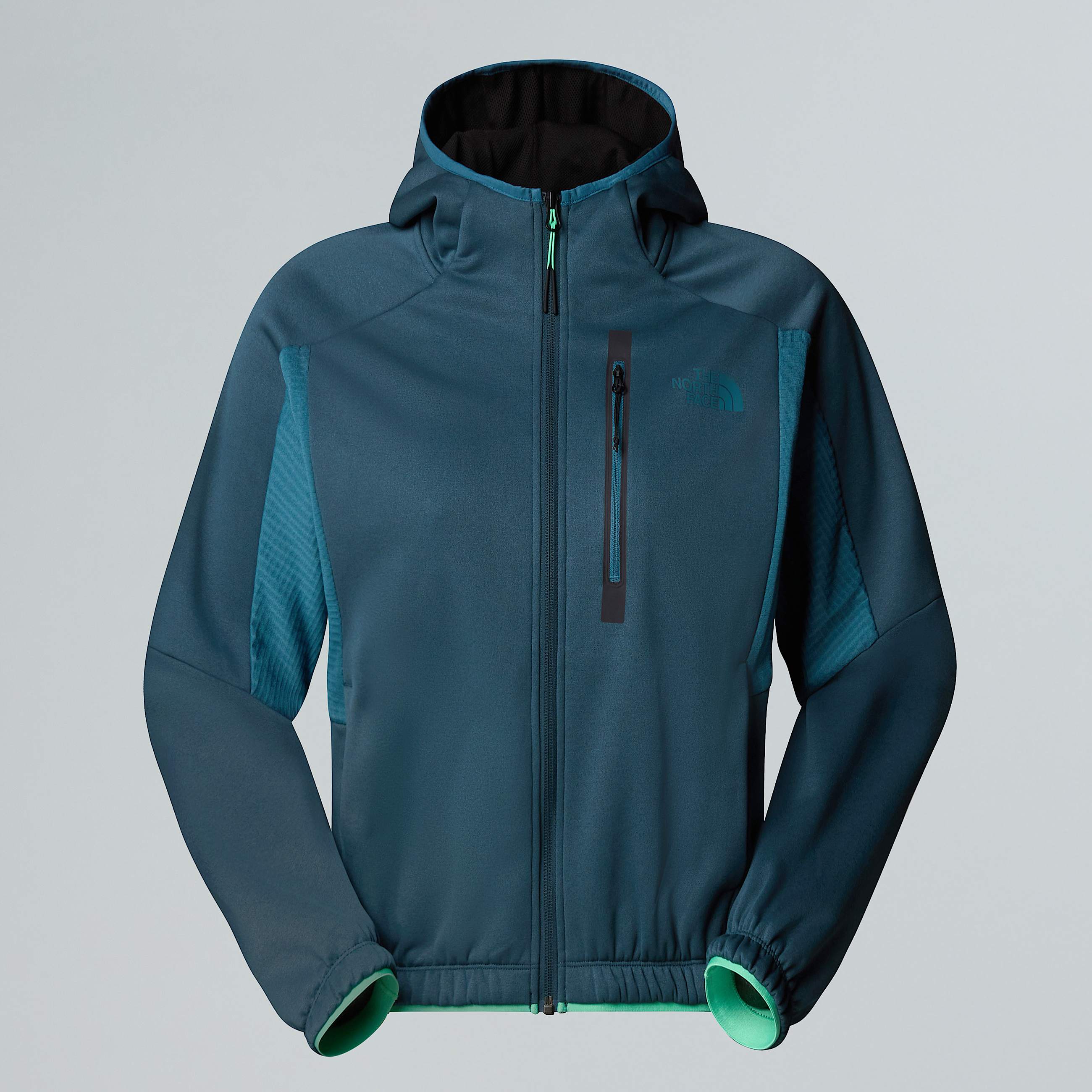 Mountain Athletics Kapuzenfleece mit durchgehendem RV fr Damen TNF HERO