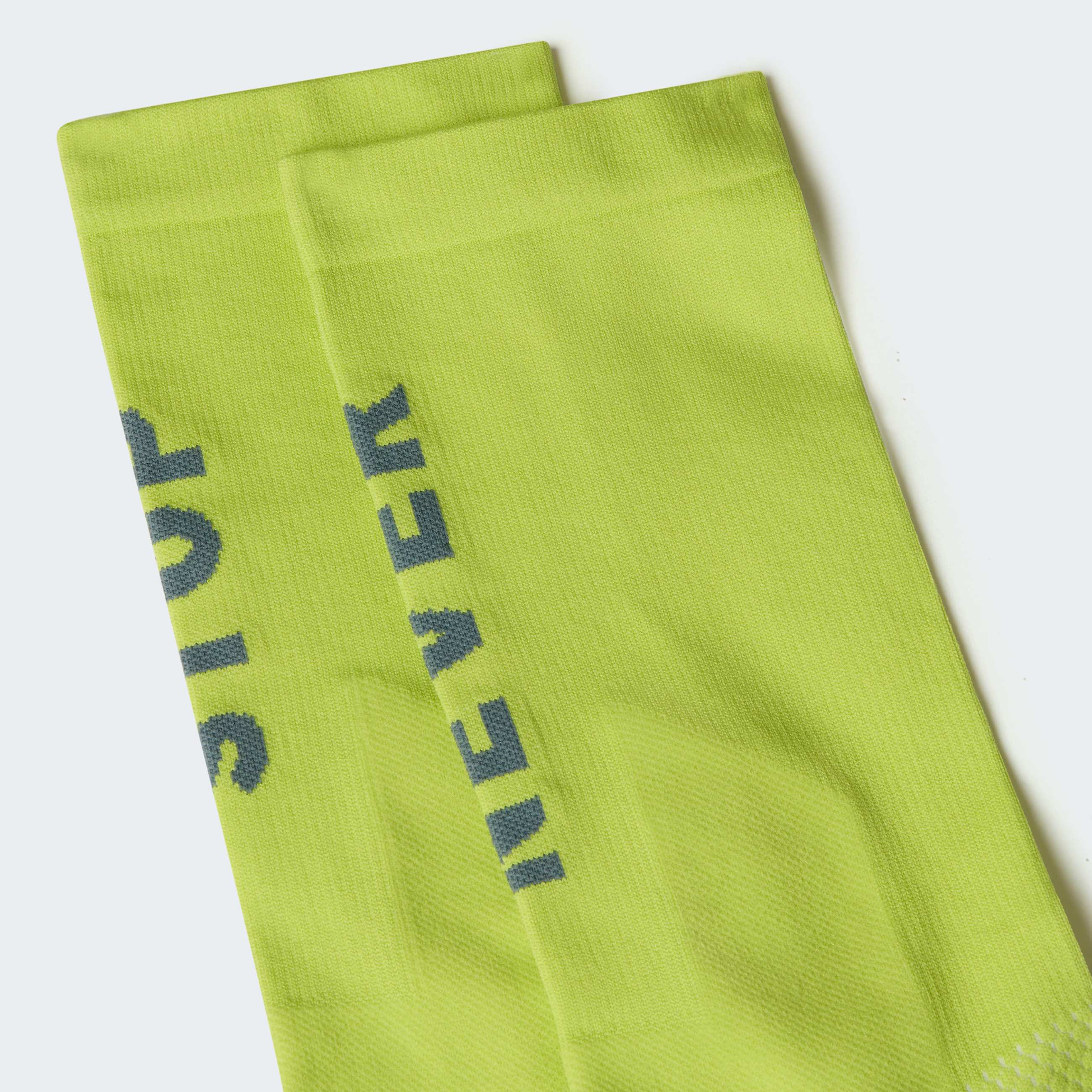 Never Stop TrailrunningCrewSocken TNF Fizz LimeGranite Grey ALT2
