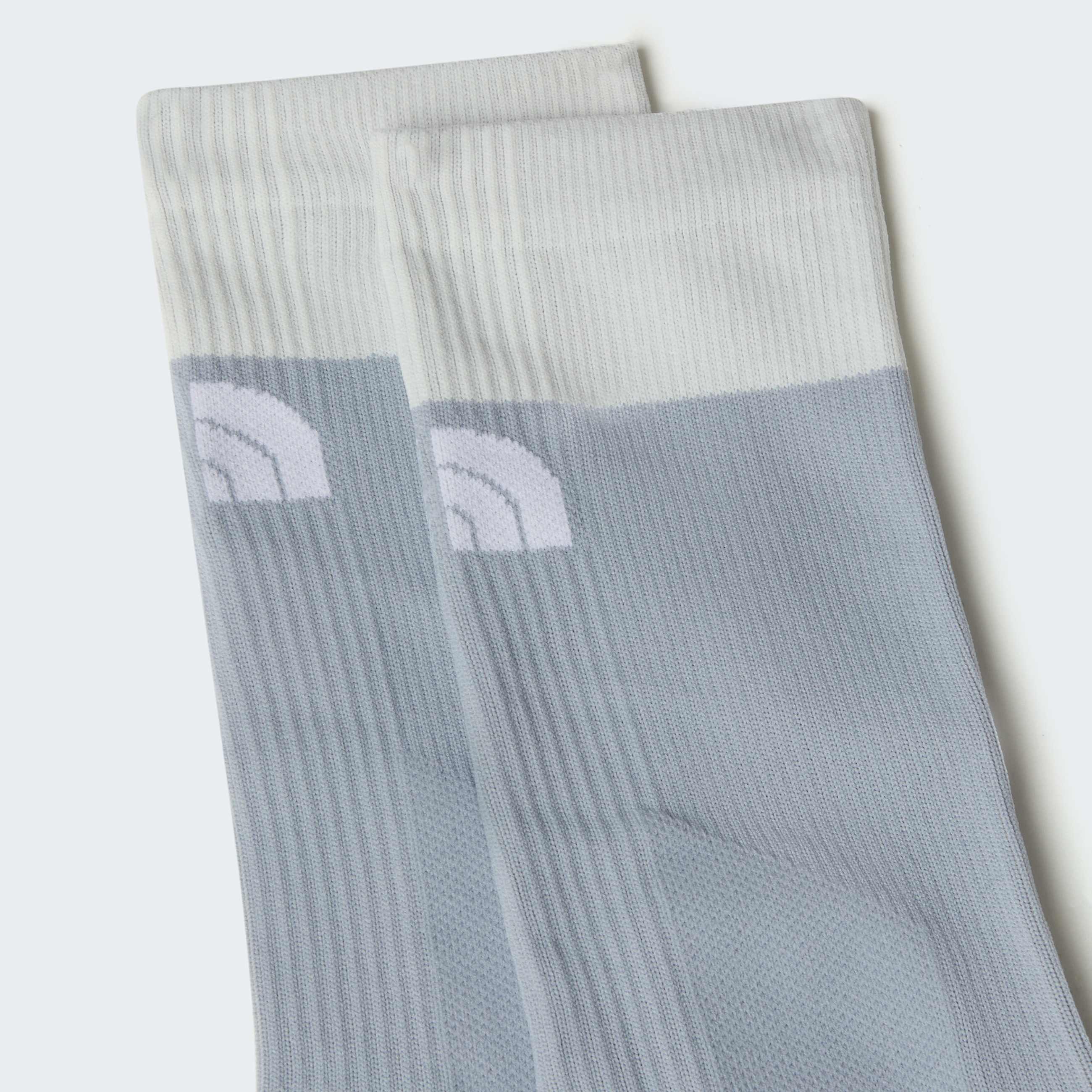 Trail Run Crew Socks TNF Frost GreyPearl Stone ALT2